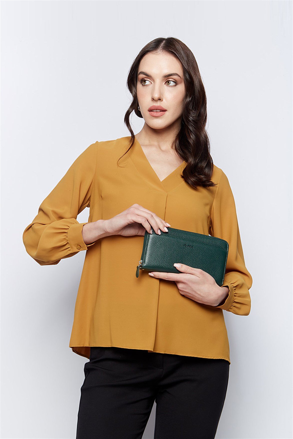 Hakiki Deri Kadın Cüzdanı( 430-)