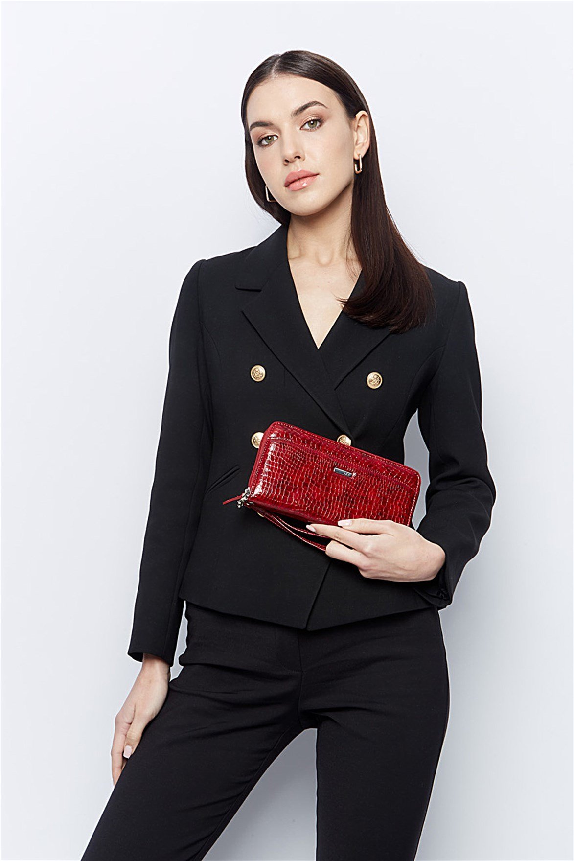 Genuine Leather Women's Wallet-430 - 66