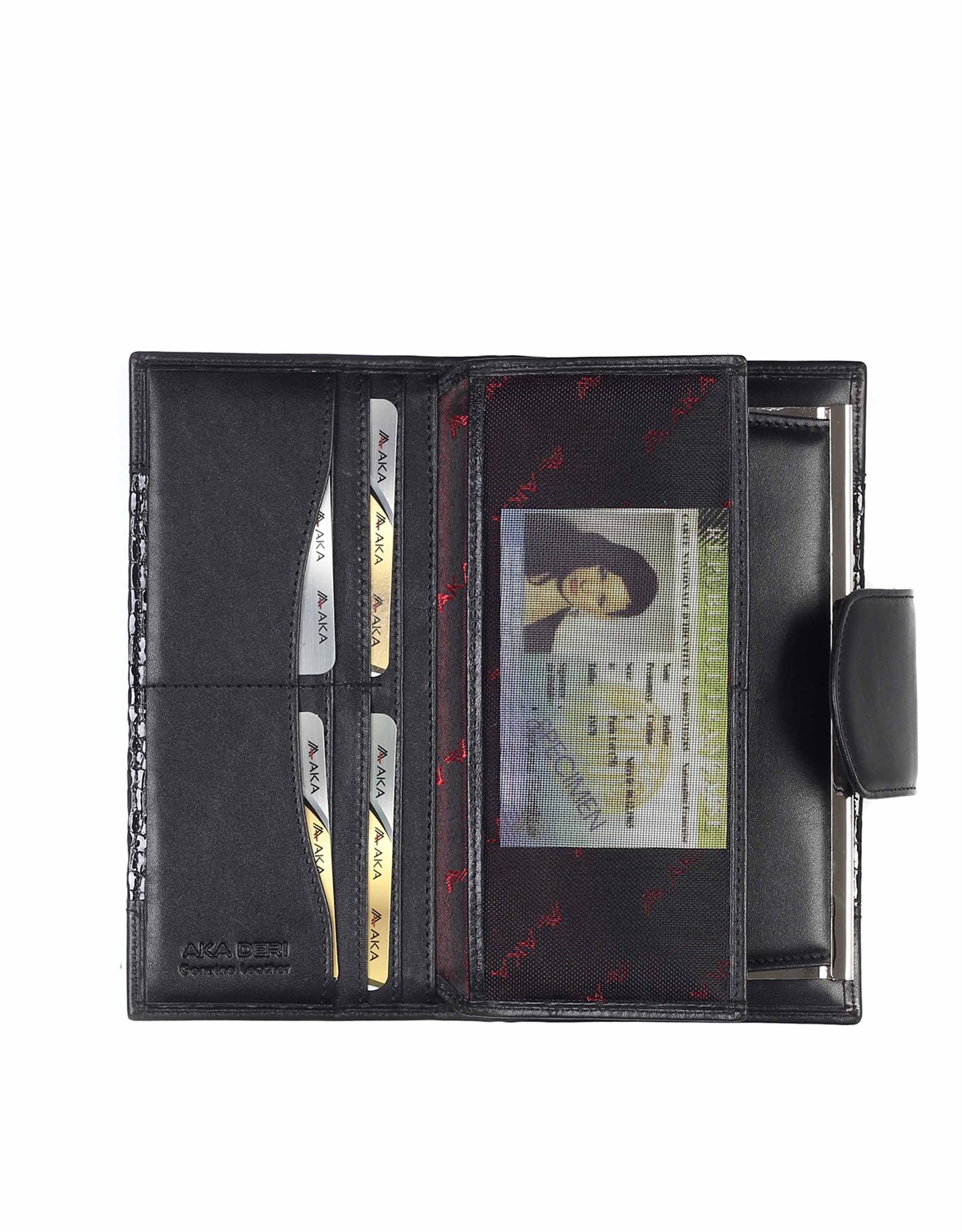 Genuine Leather Women's Wallet-435 - 43