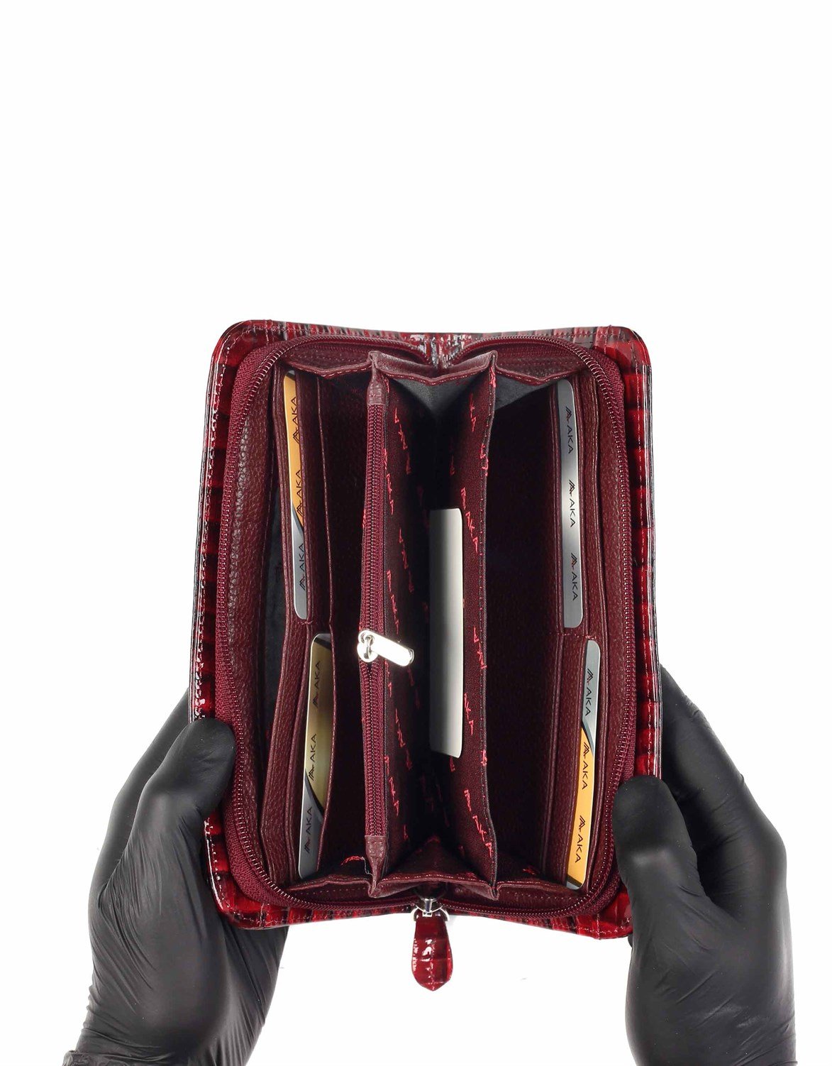 Genuine Leather Women's Wallet-436 - 31