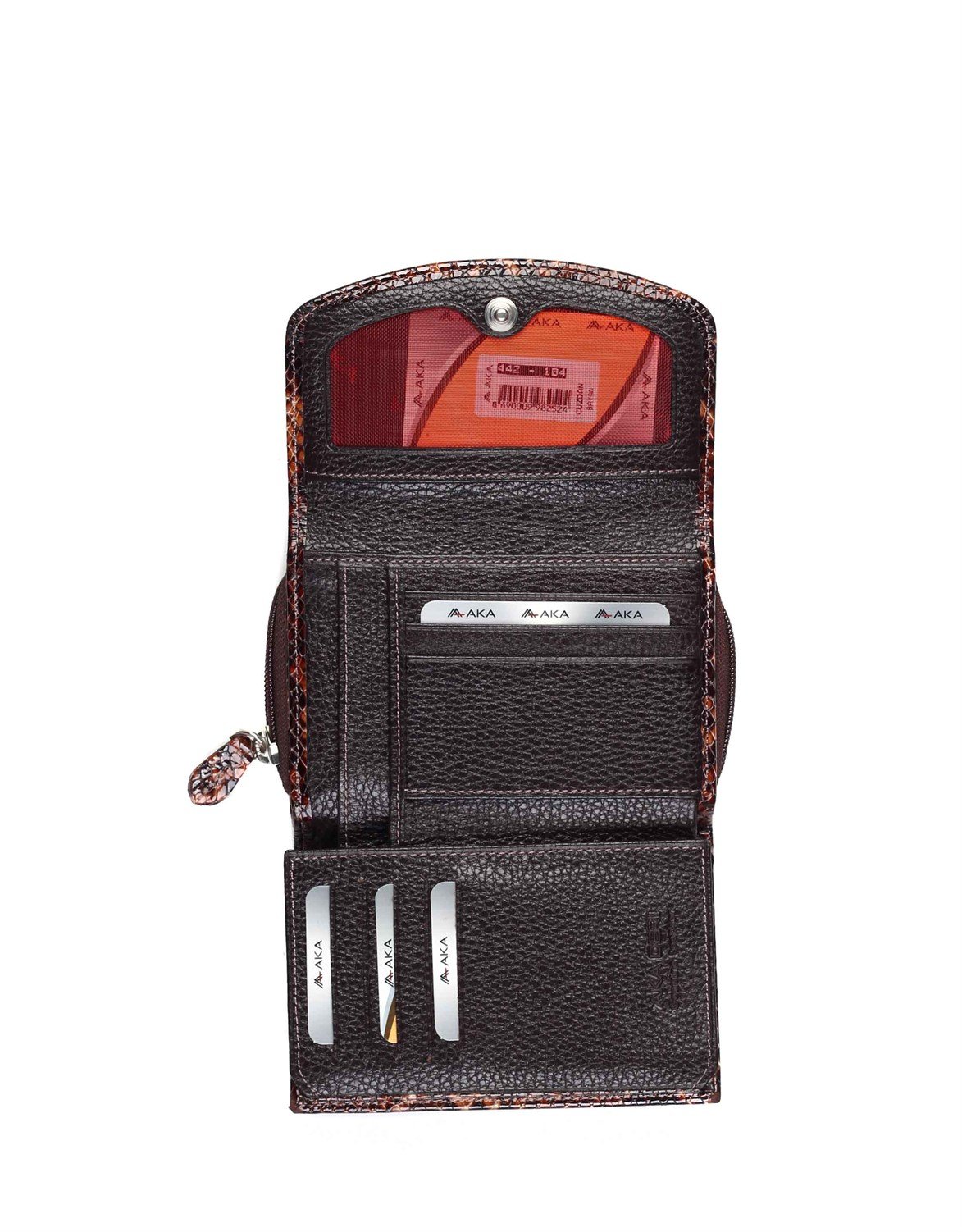 Genuine Leather Women's Wallet-442 - 104