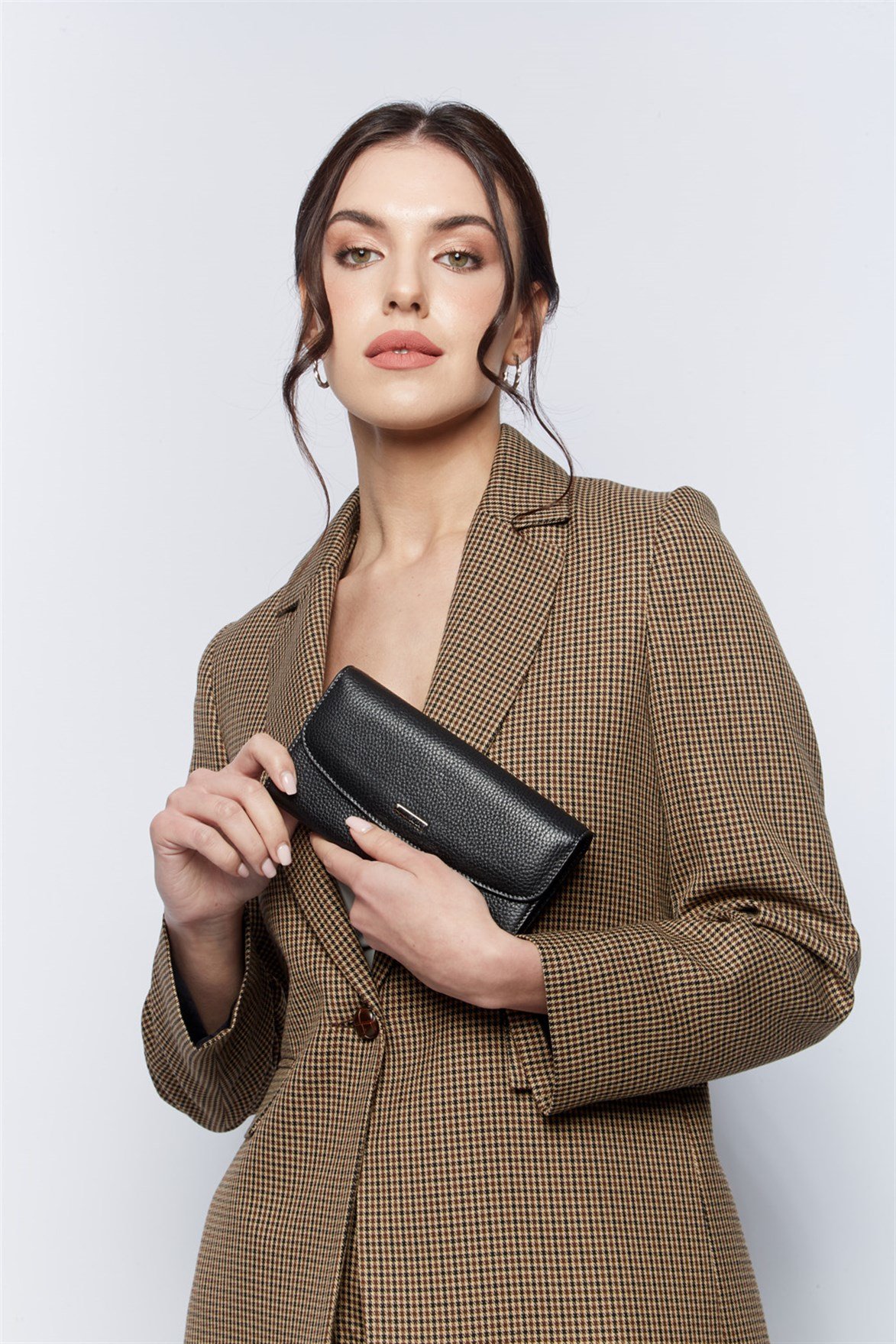 Genuine Leather Women's Wallet-444 - 2