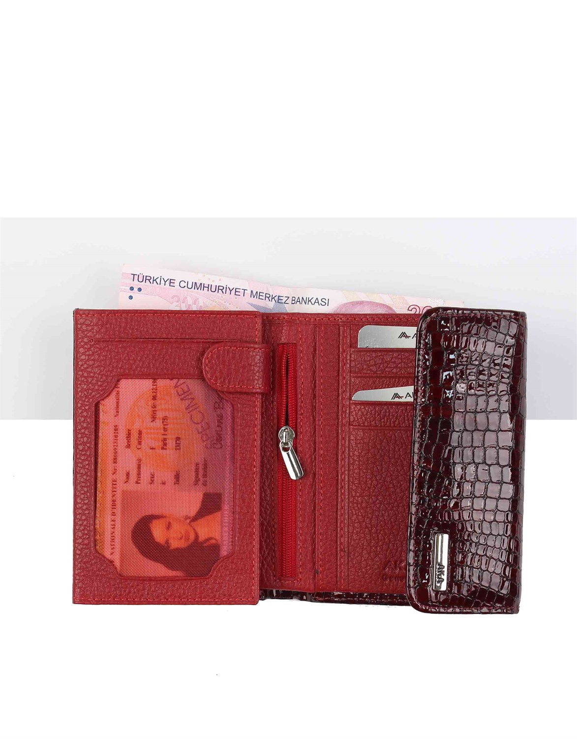 Hakiki Deri Kadın Cüzdanı 445-65