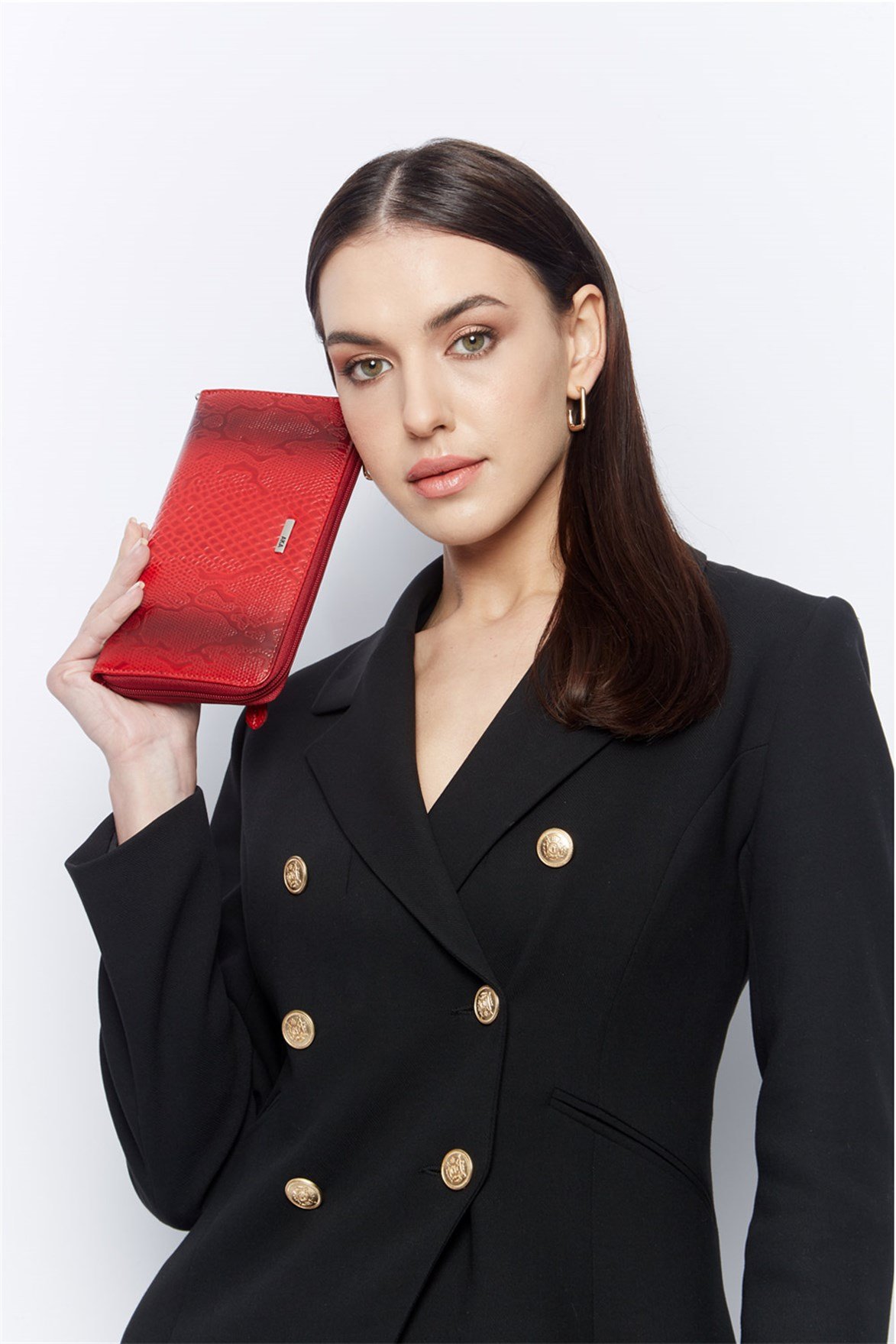 Genuine Leather Handbag - 446 - 66