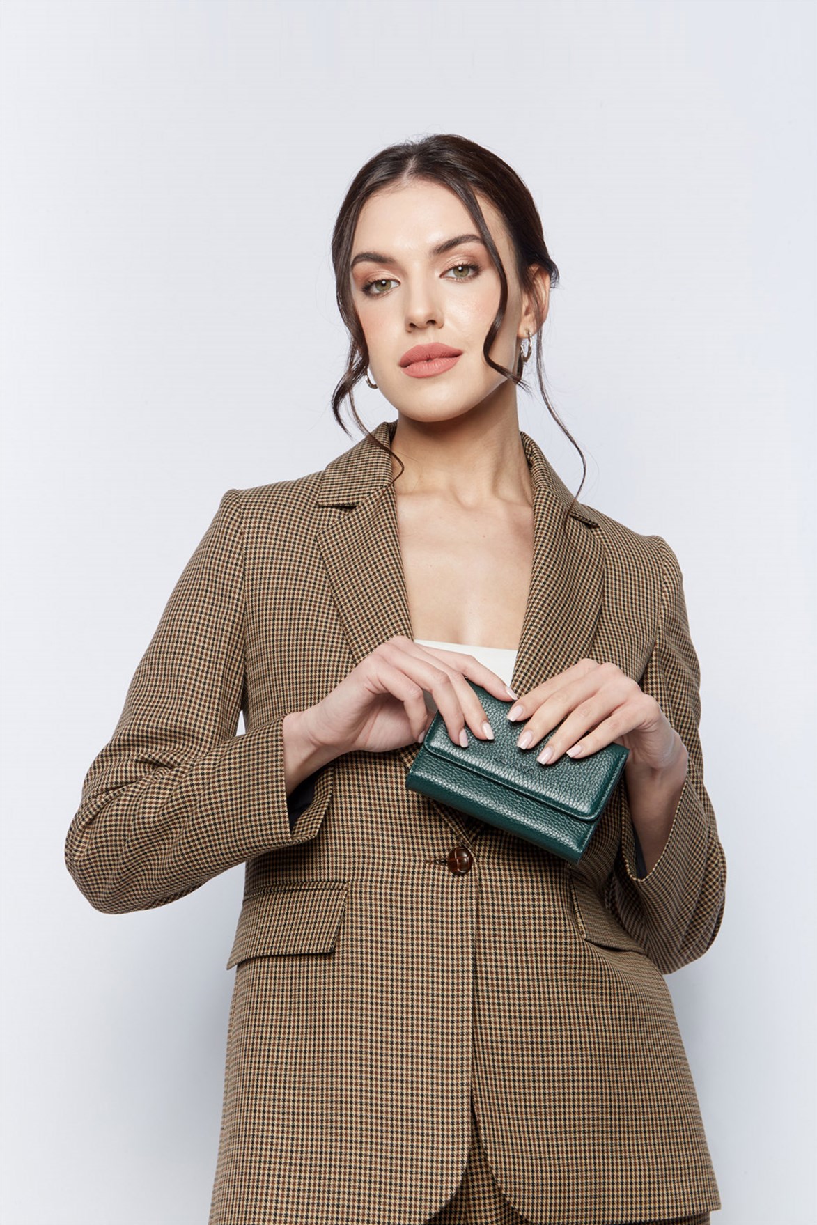 Genuine Leather Women's Wallet-450 - 21