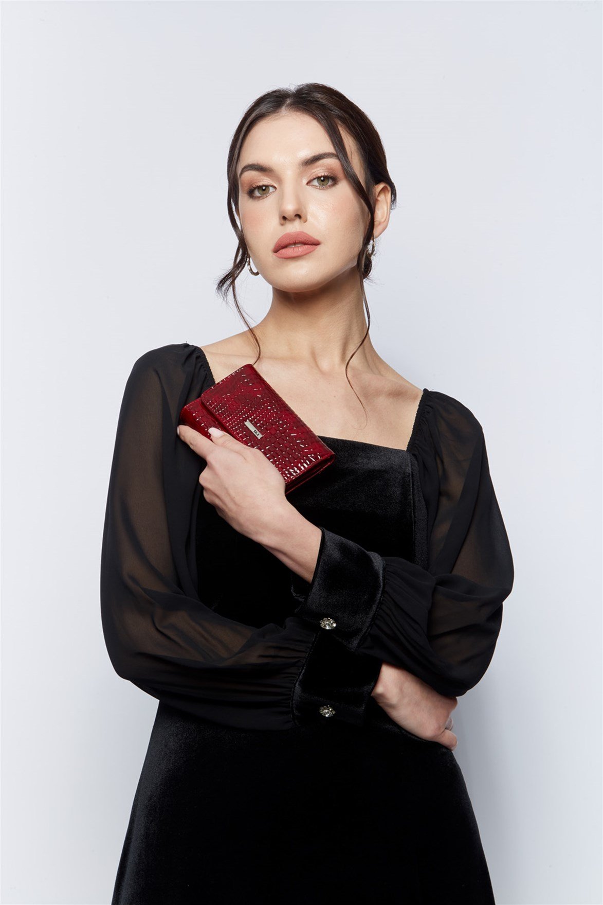 Genuine Leather Women's Wallet-450 - 65