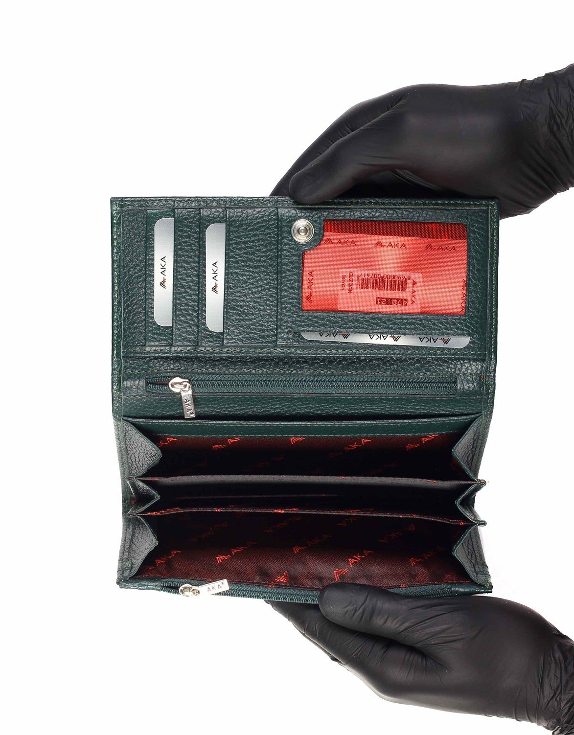 Genuine Leather Women's Wallet-470 - 21