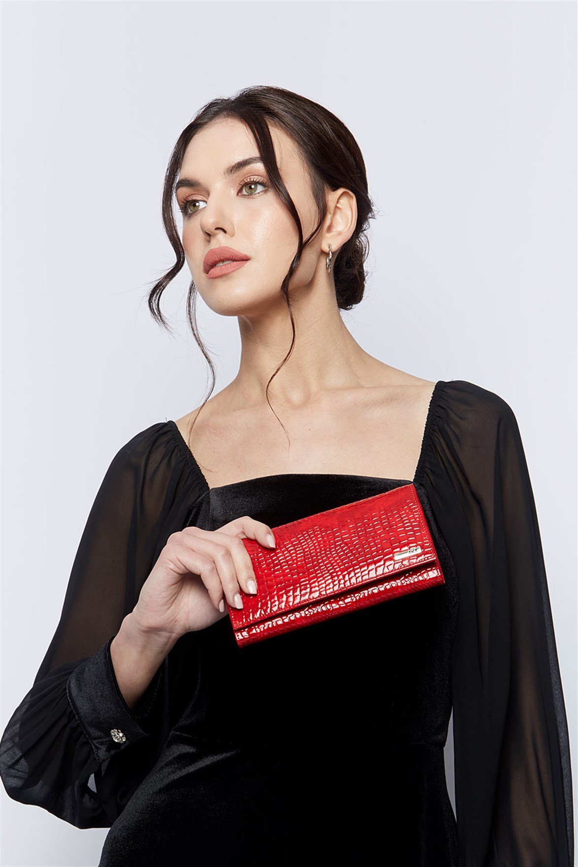 Genuine Leather Women's Wallet-470 - 66