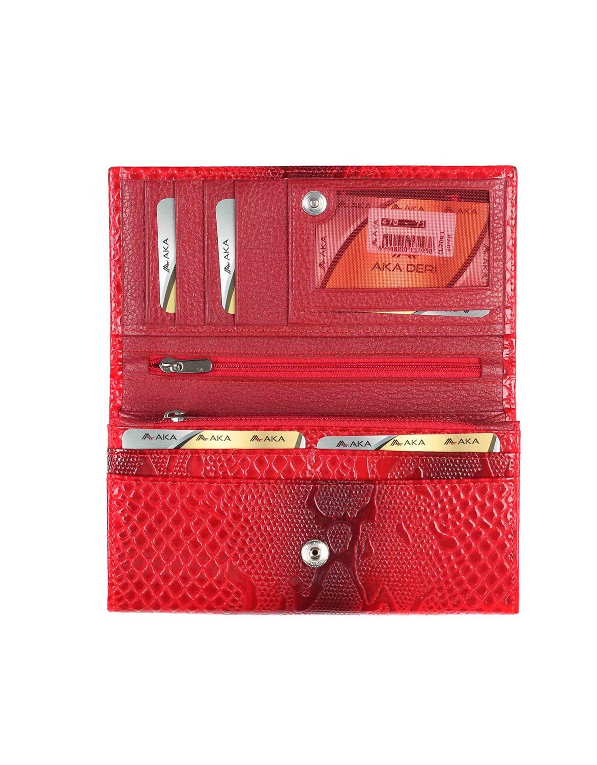 Genuine Leather Women's Wallet-470 - 71