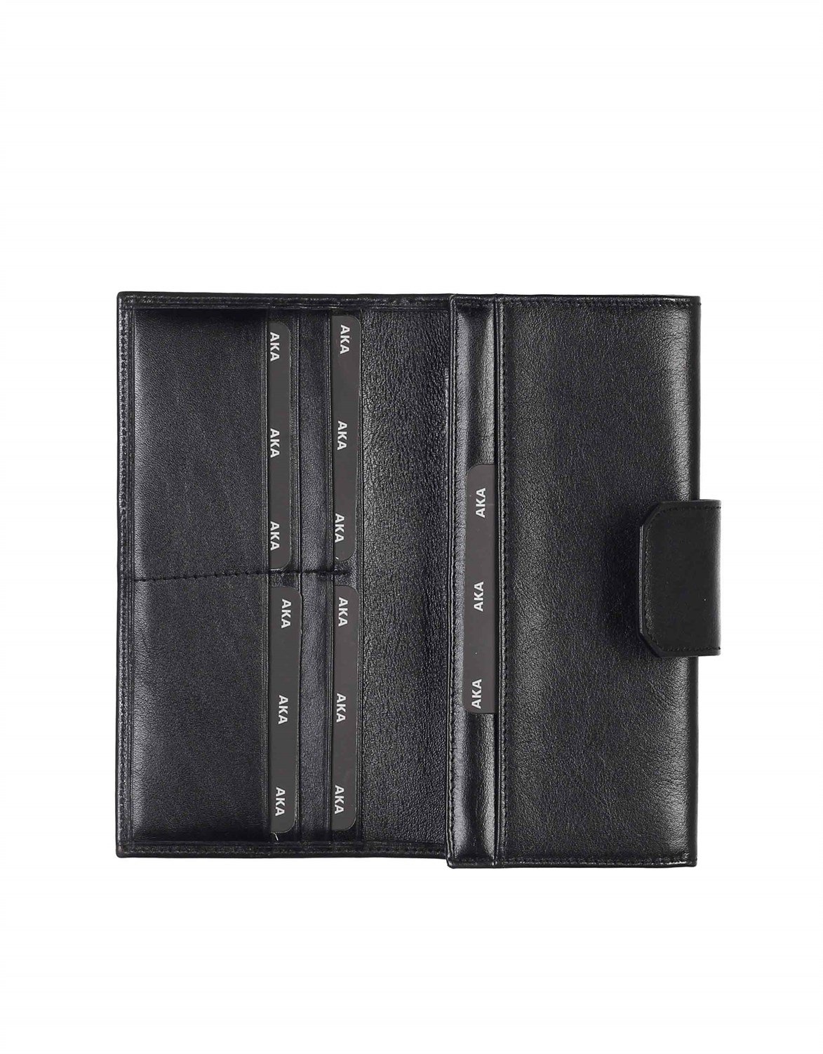 Genuine Leather Women's Wallet-485 - 1