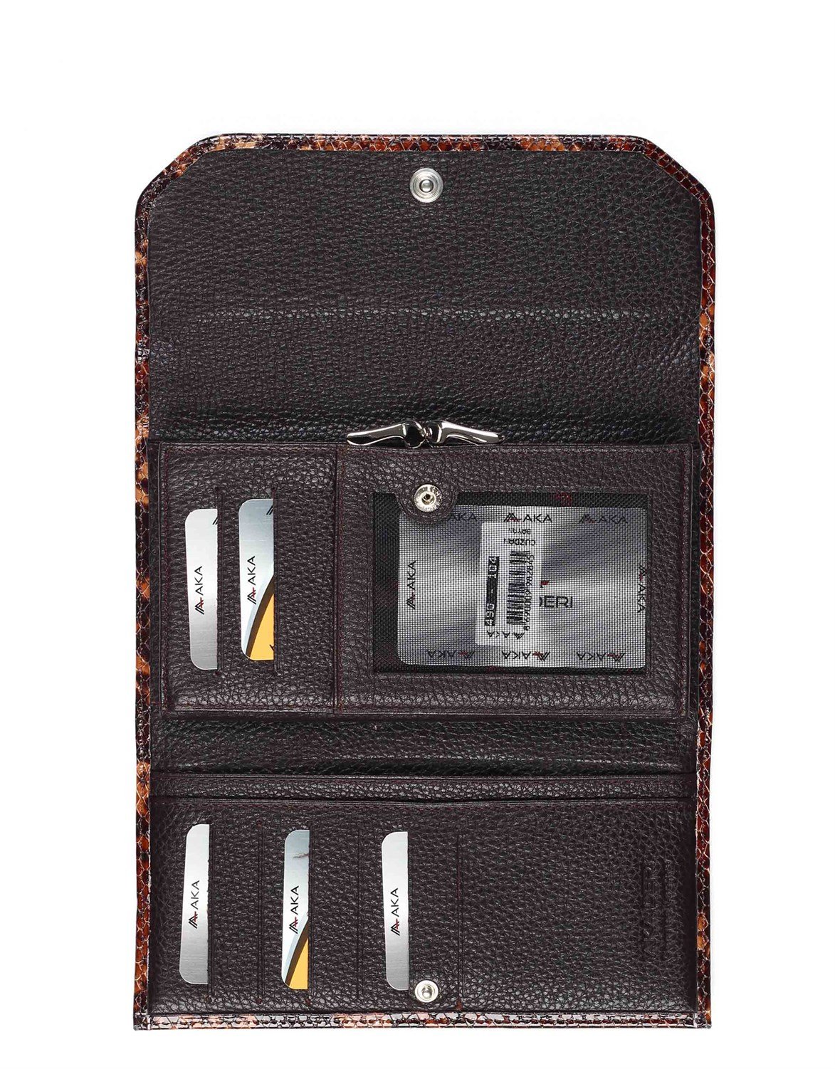 Genuine Leather Women's Wallet-490 - 104