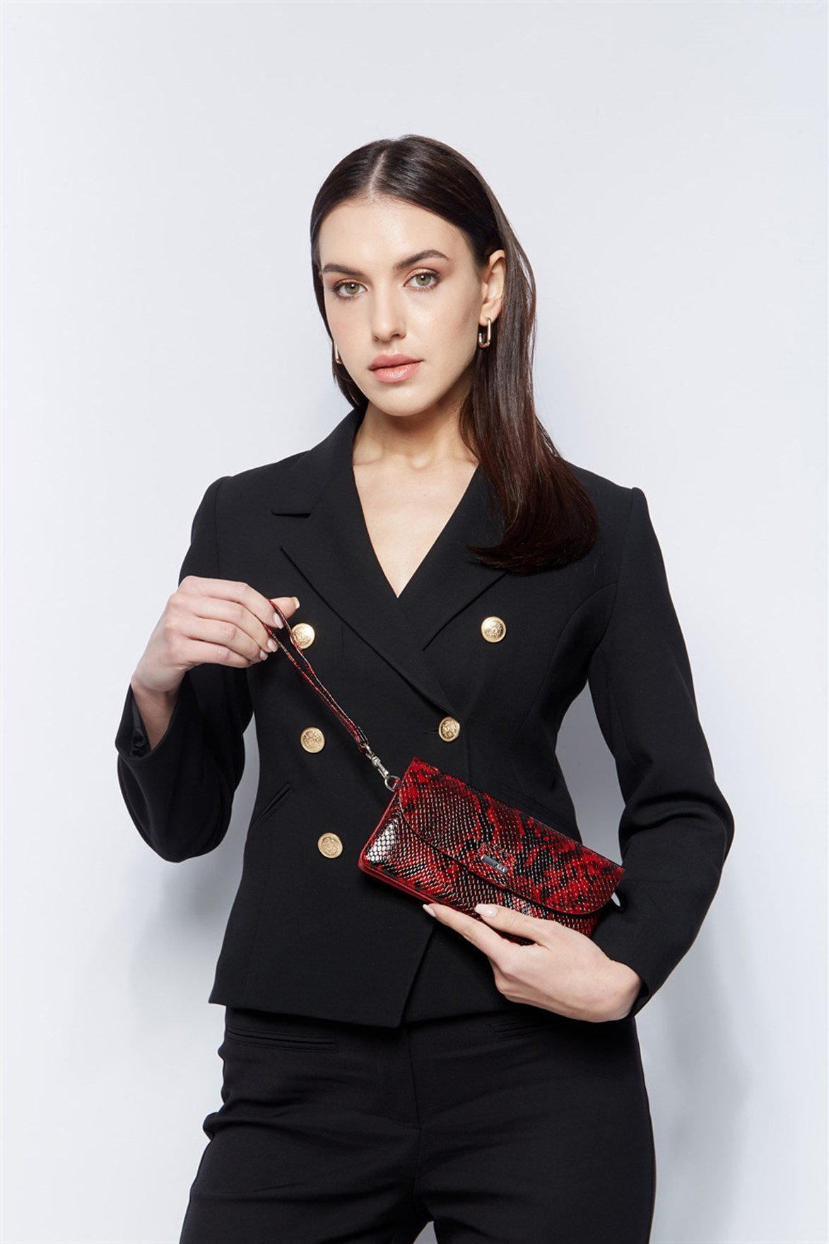 Genuine Leather Women's Wallet-491 - 97