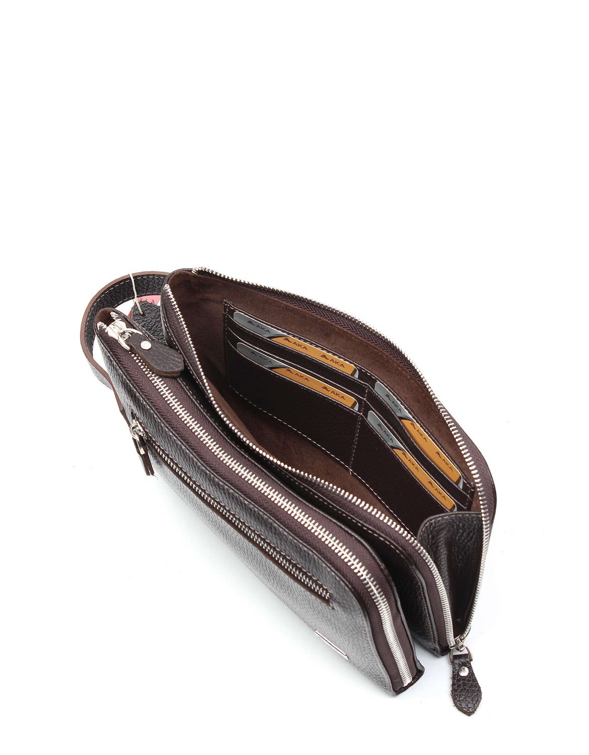 Kahve -Deri El Çantası