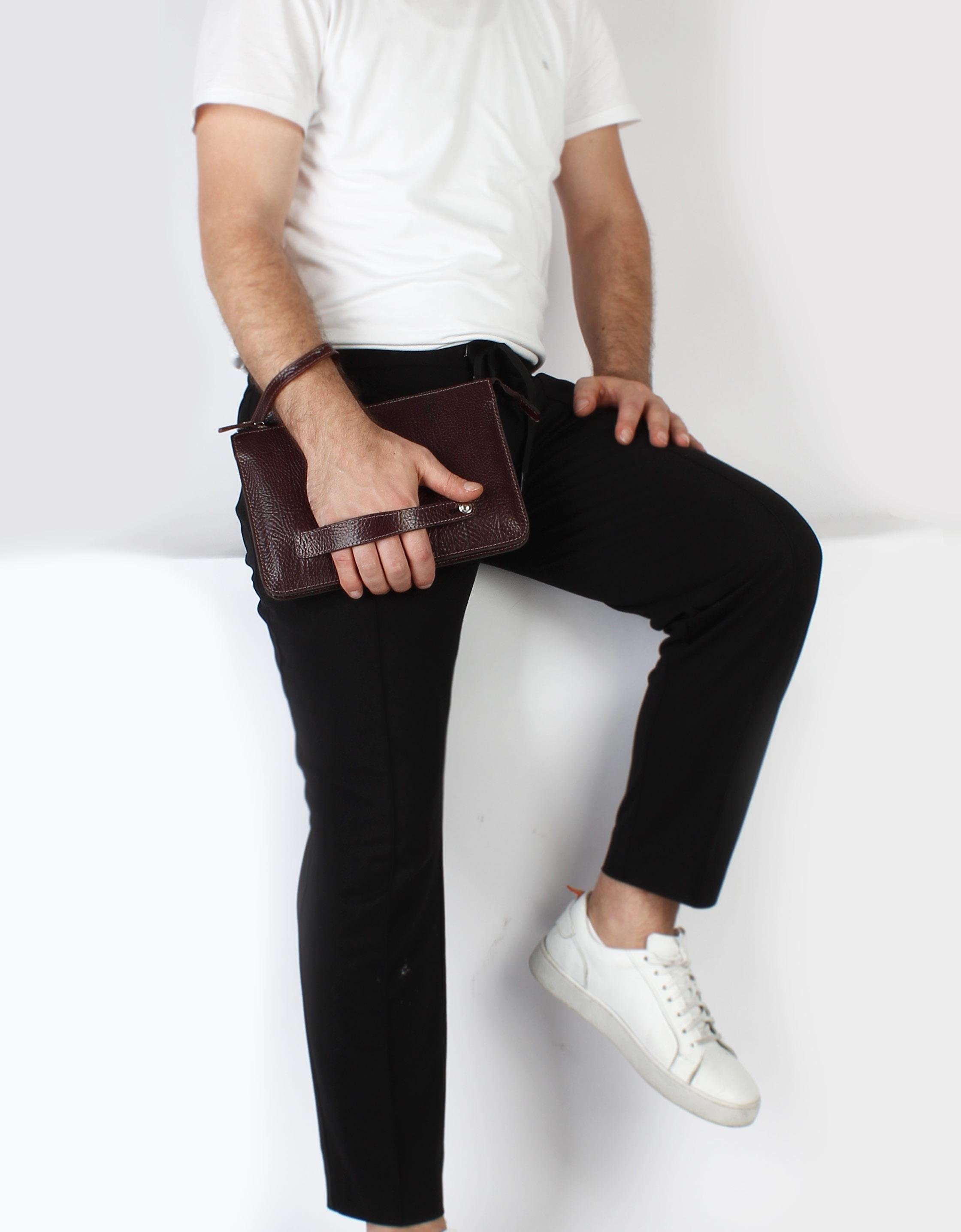 Kahverengi Deri El Çantası 122