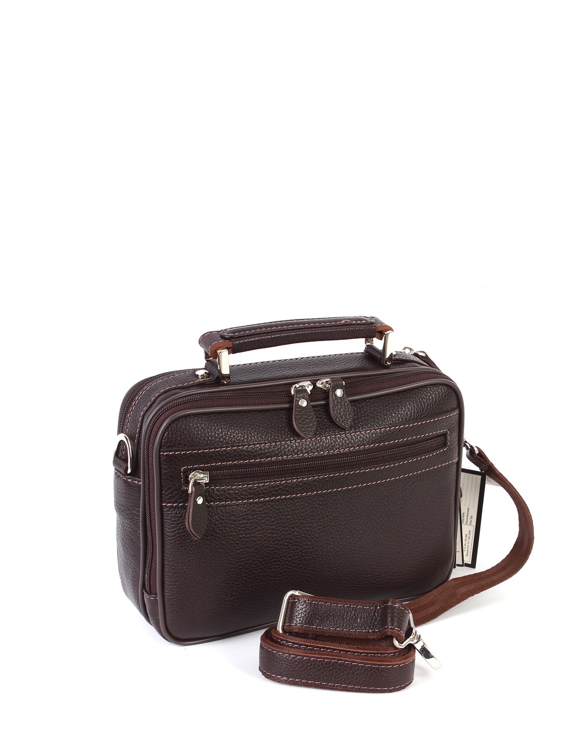 Genuine Leather Hand and Shoulder Bag 390 4