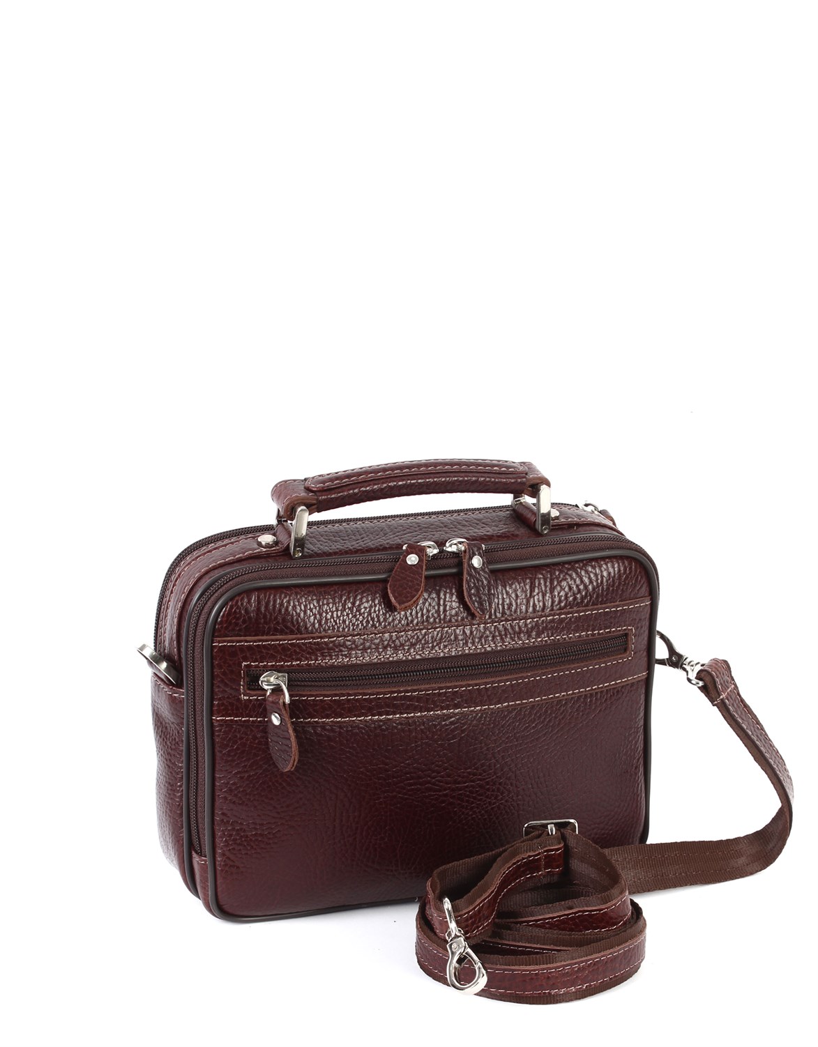 Genuine Leather Hand and Shoulder Bag 390 61