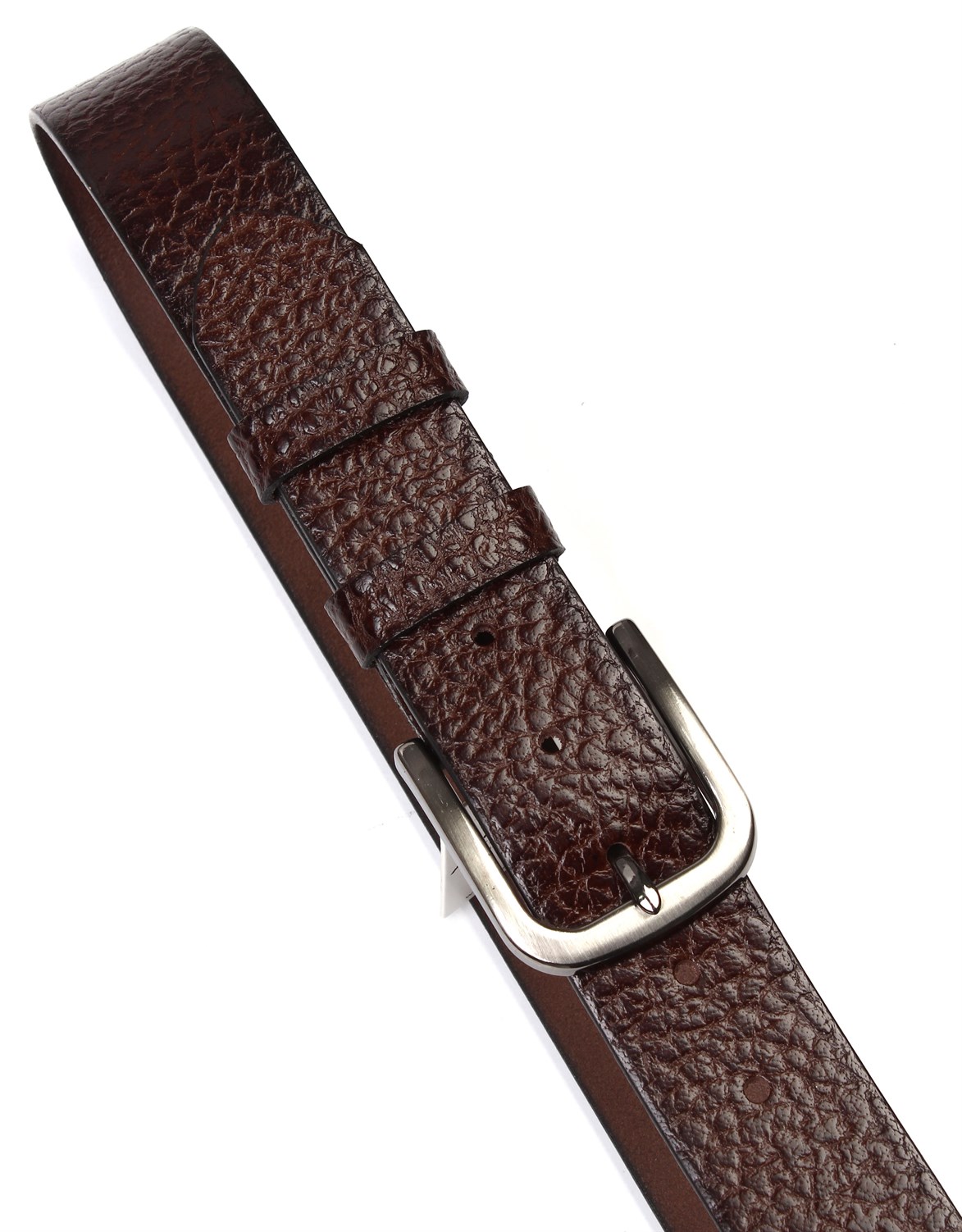 Kahverengi Hakiki Deri Spor Erkek Kemeri sk3009