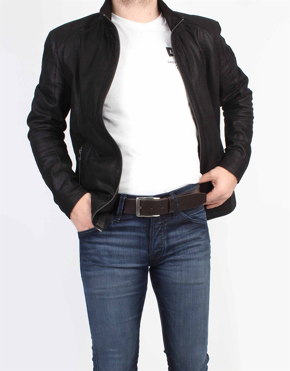 Kahverengi Spor Deri Kemer sk0052