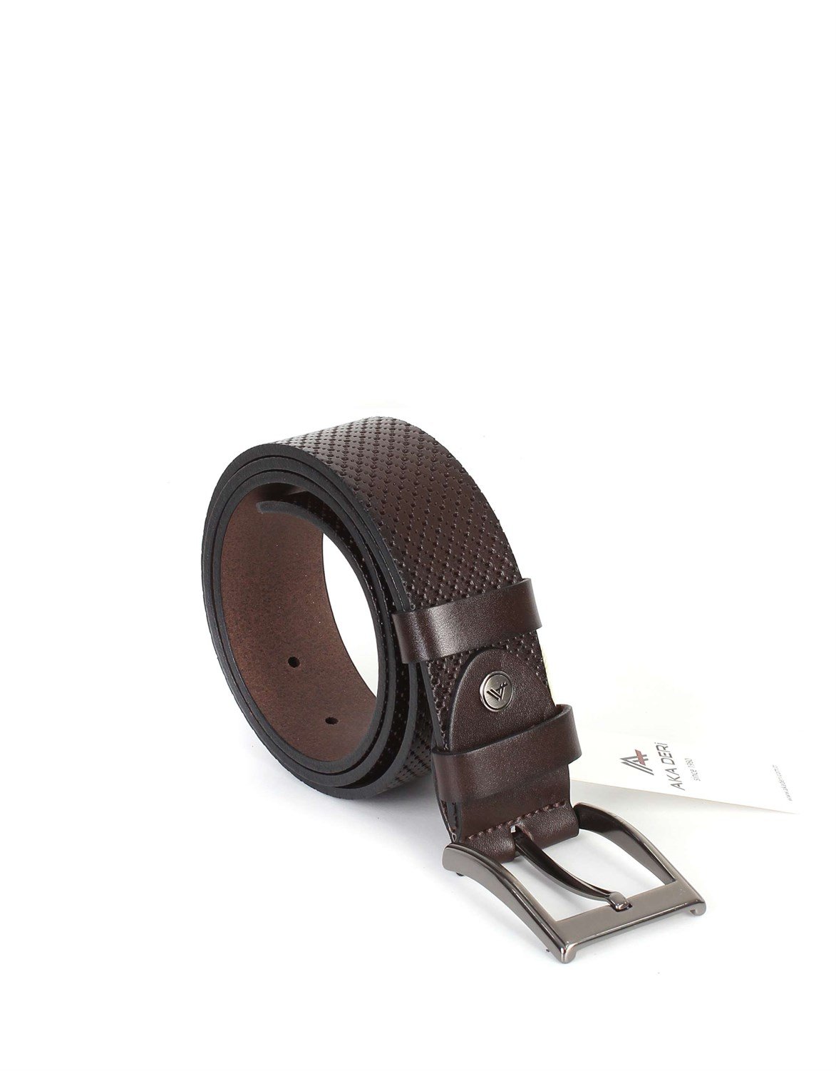 Kahverengi Spor Deri Kemer sk064