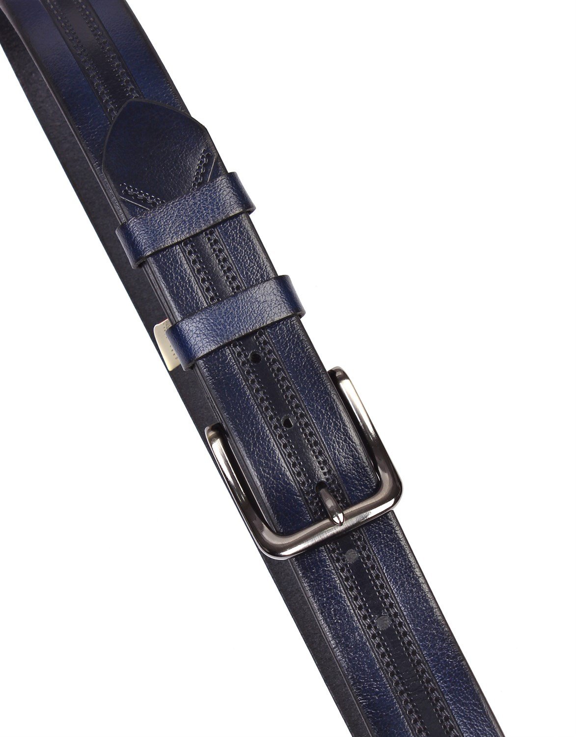 Lacivert Spor Deri Kemer sk0011