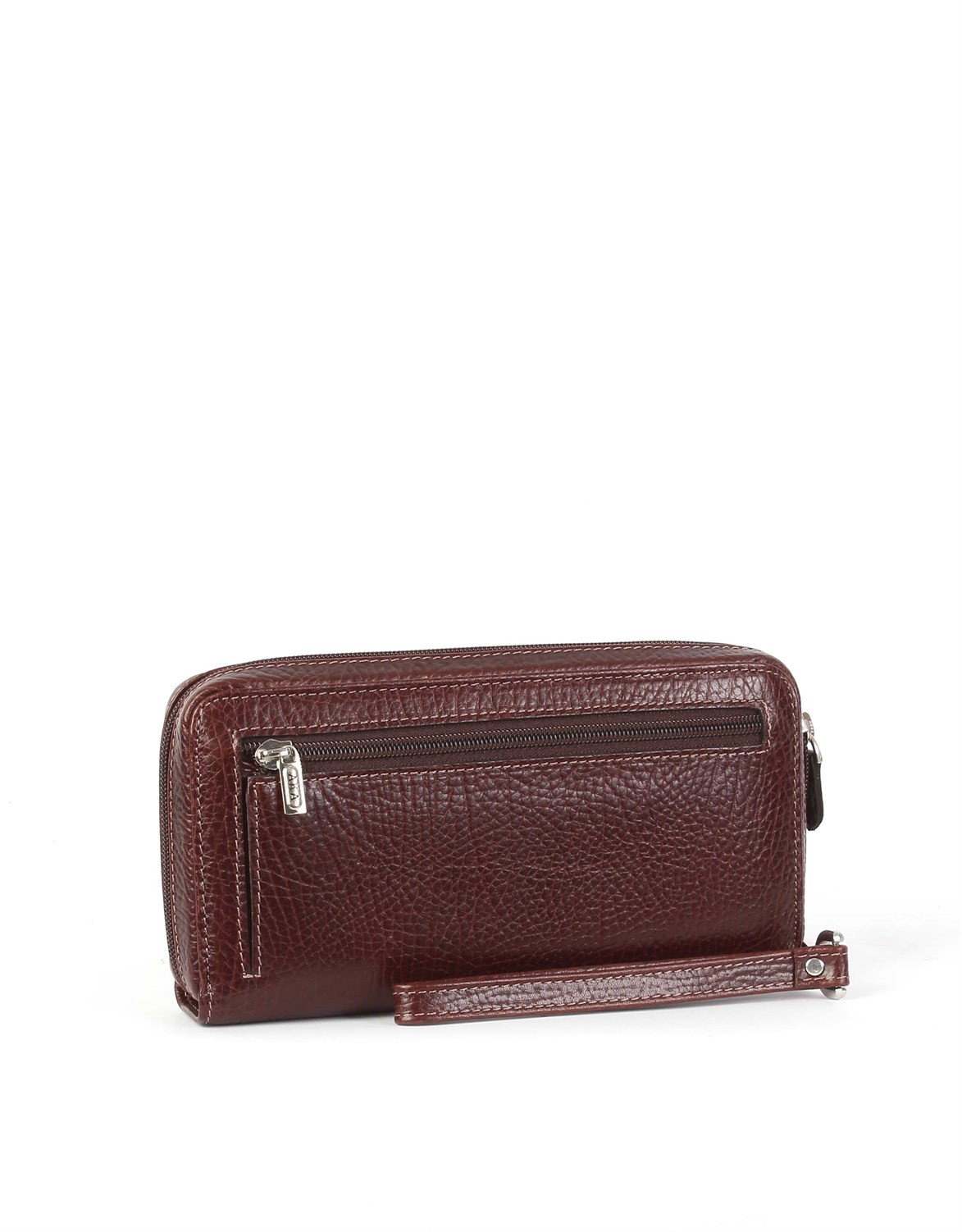 Parlak Kahve - Deri El Çantası 333