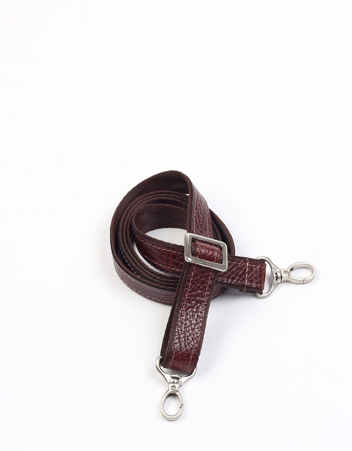 Parlak Kahve - Deri Portföy Çantası 204