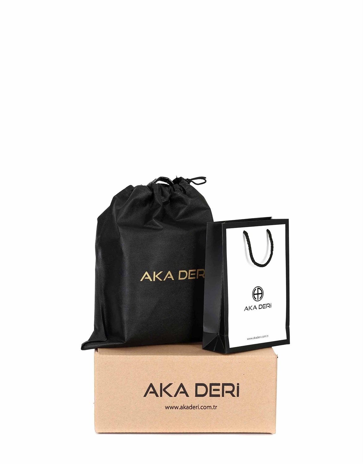 Parlak Kahve - Deri Portföy Çantası 395