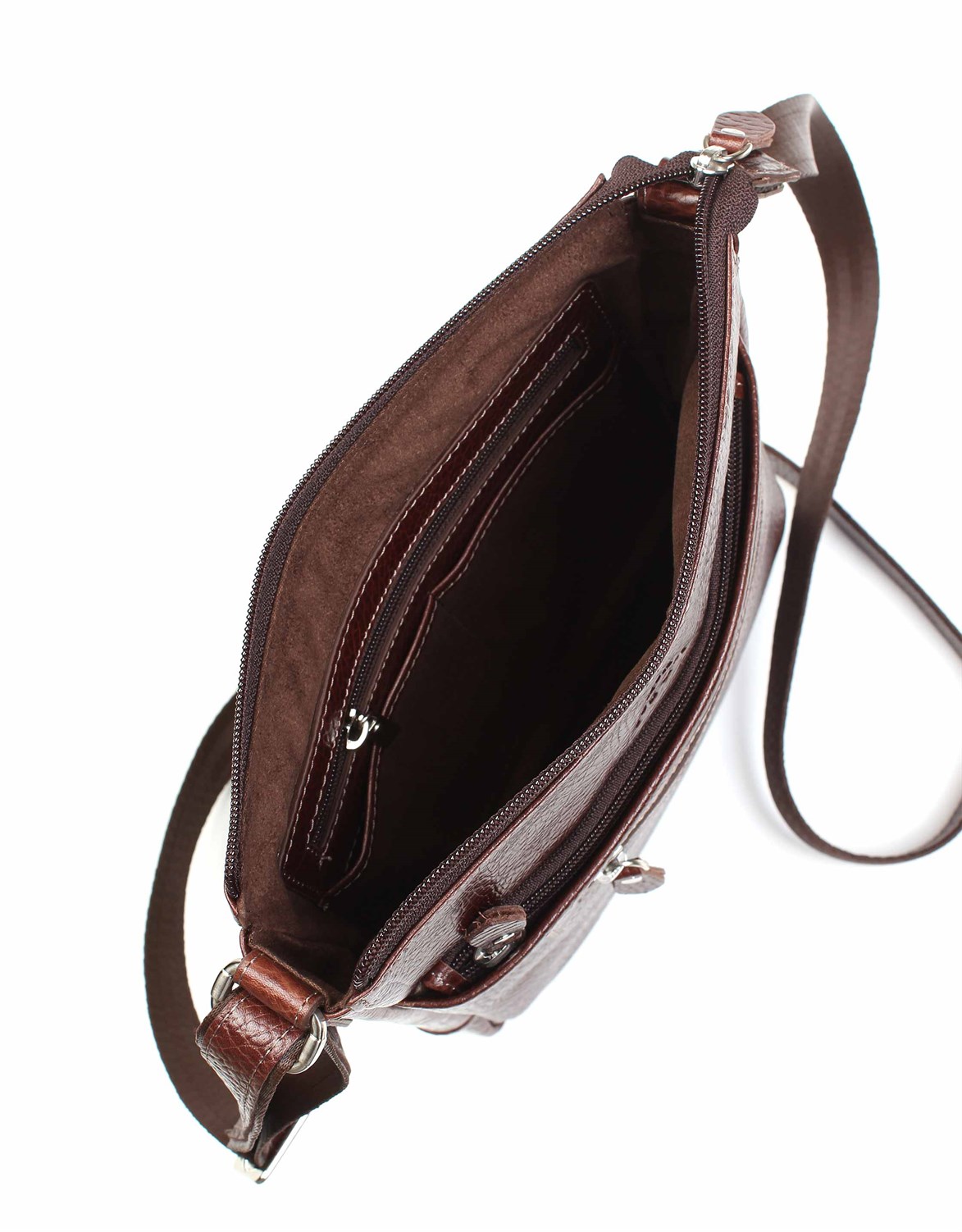 Genuine Leather Shoulder Bag - 343 - 61