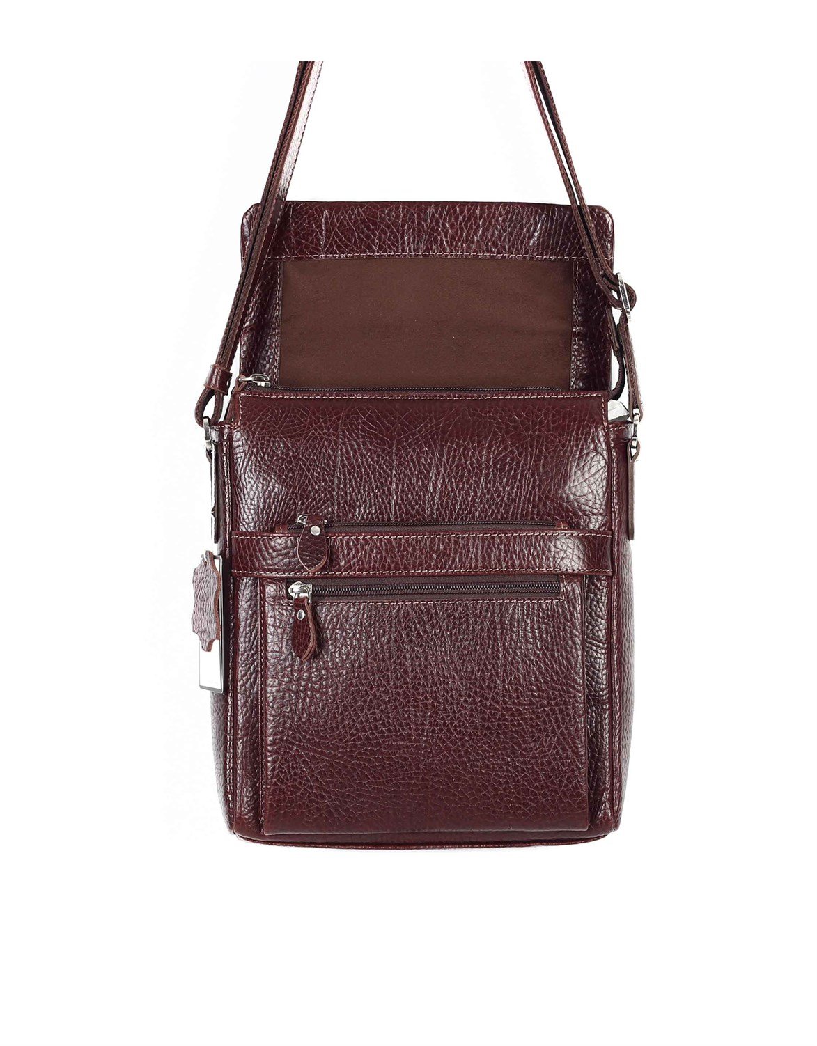 Genuine Leather Shoulder Bag - 323 - 61