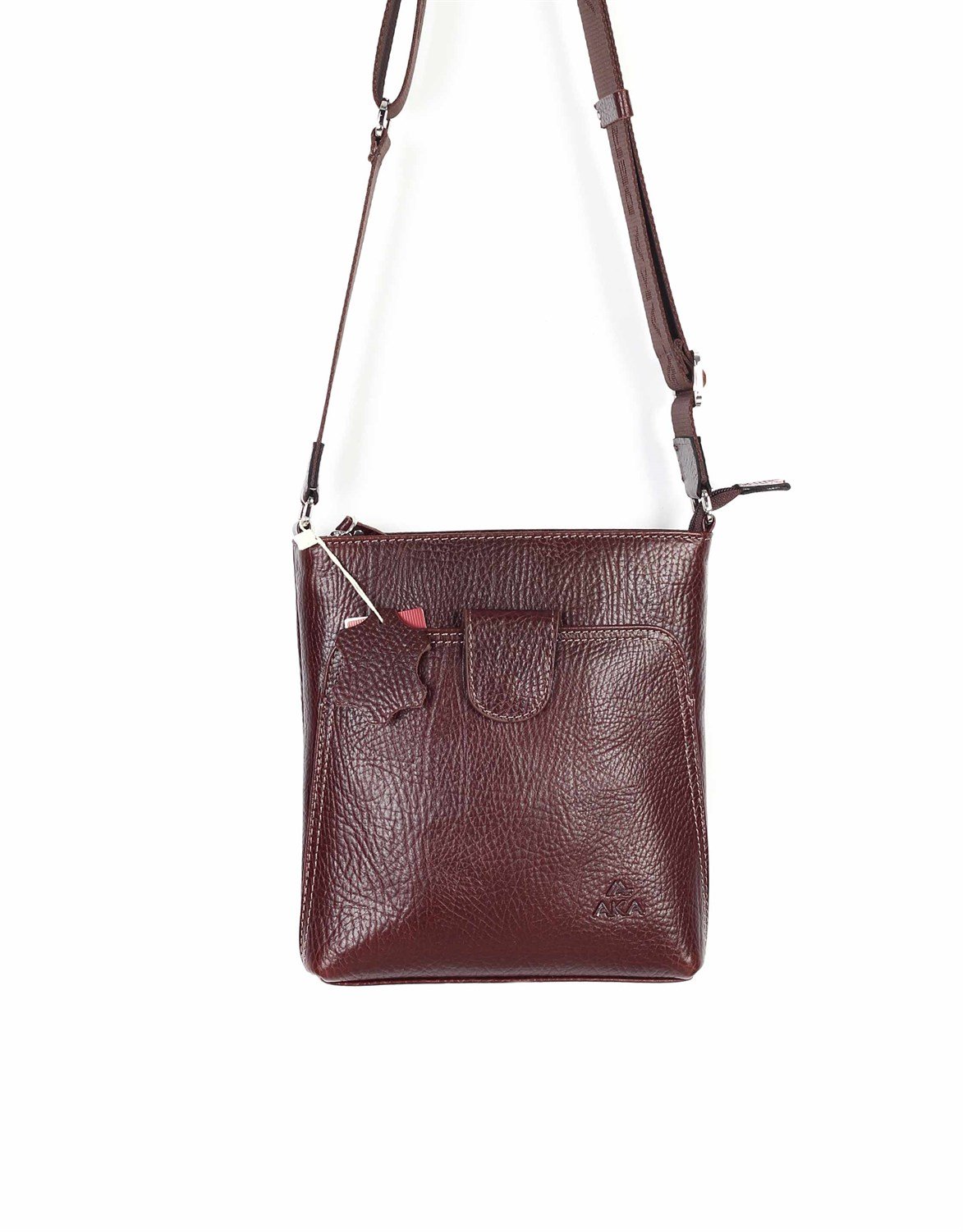 Genuine Leather Shoulder Bag - 316 - 61