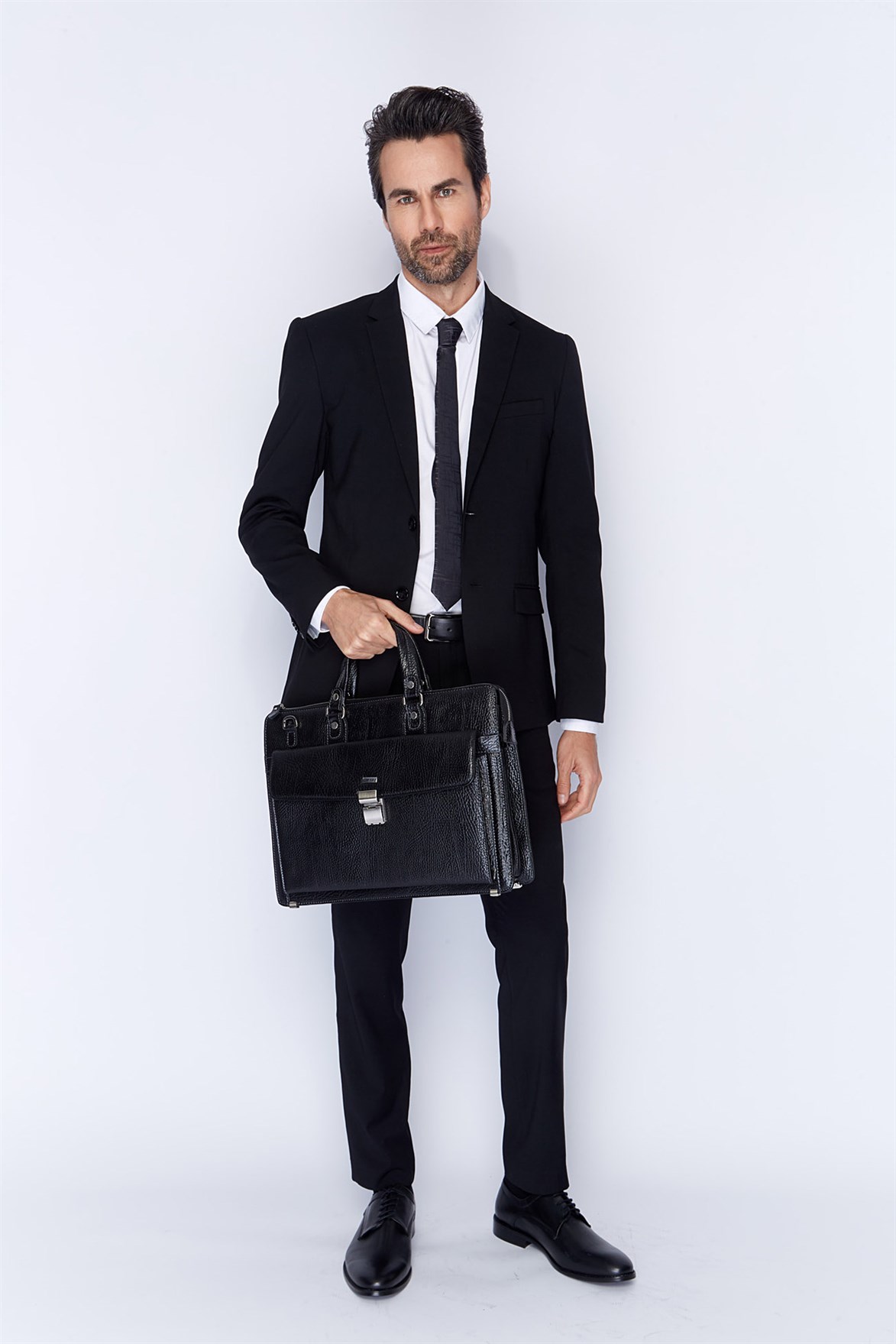 Genuine Leather Briefcase - 240 - 60