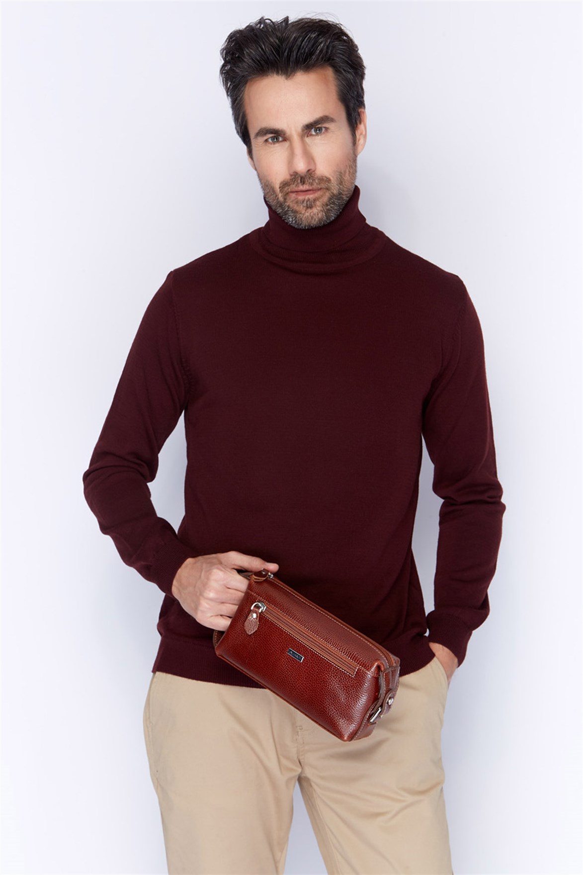 Parlak Taba - Deri El Çantası 116