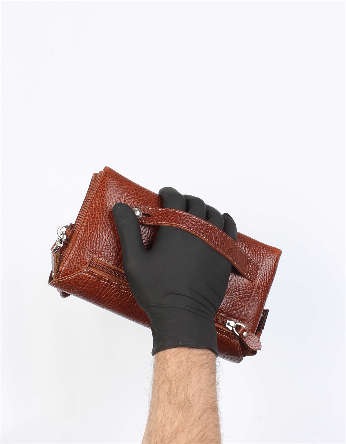 Parlak Taba - Deri El Çantası 309