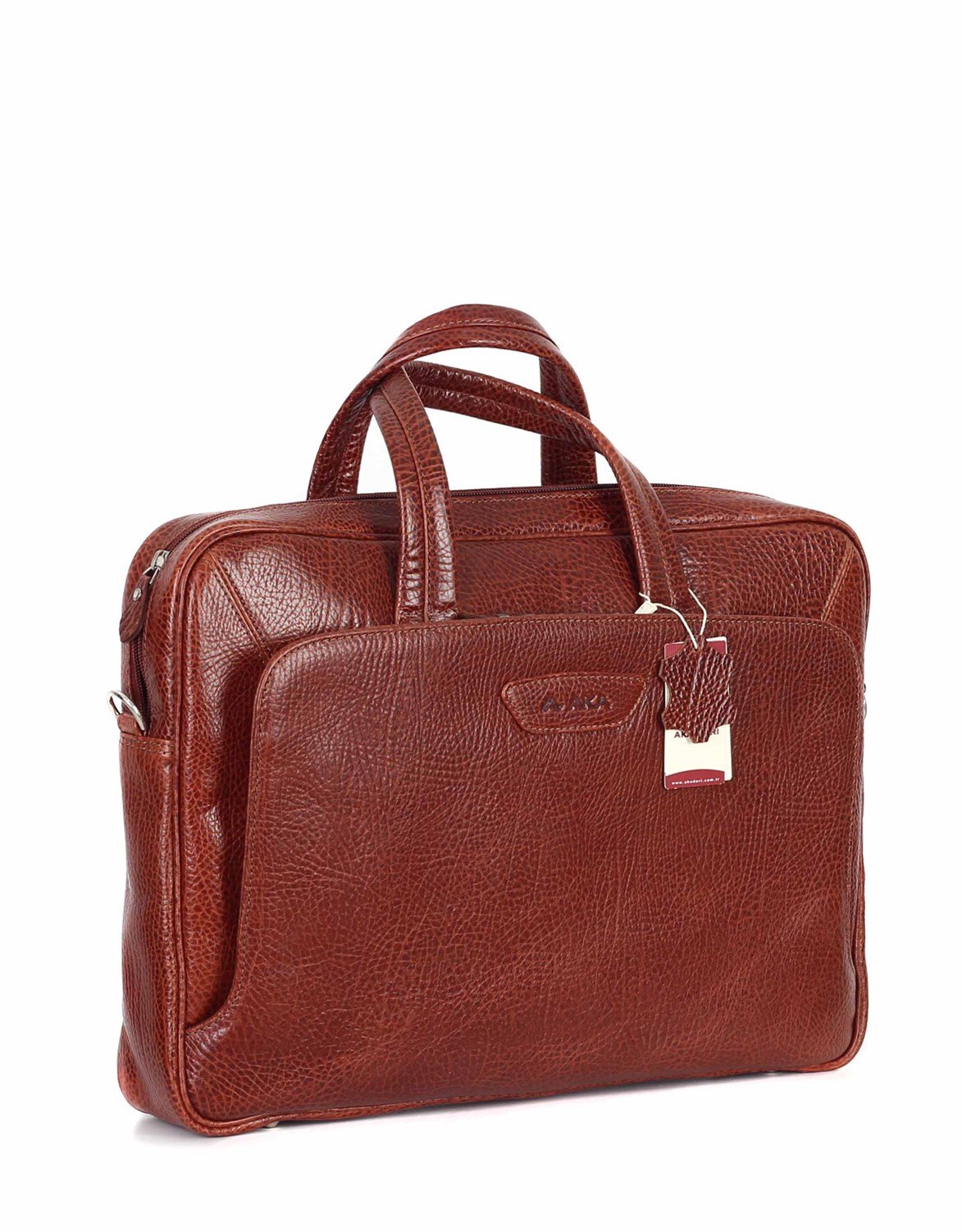 Parlak Taba - Deri Evrak Çantası 246