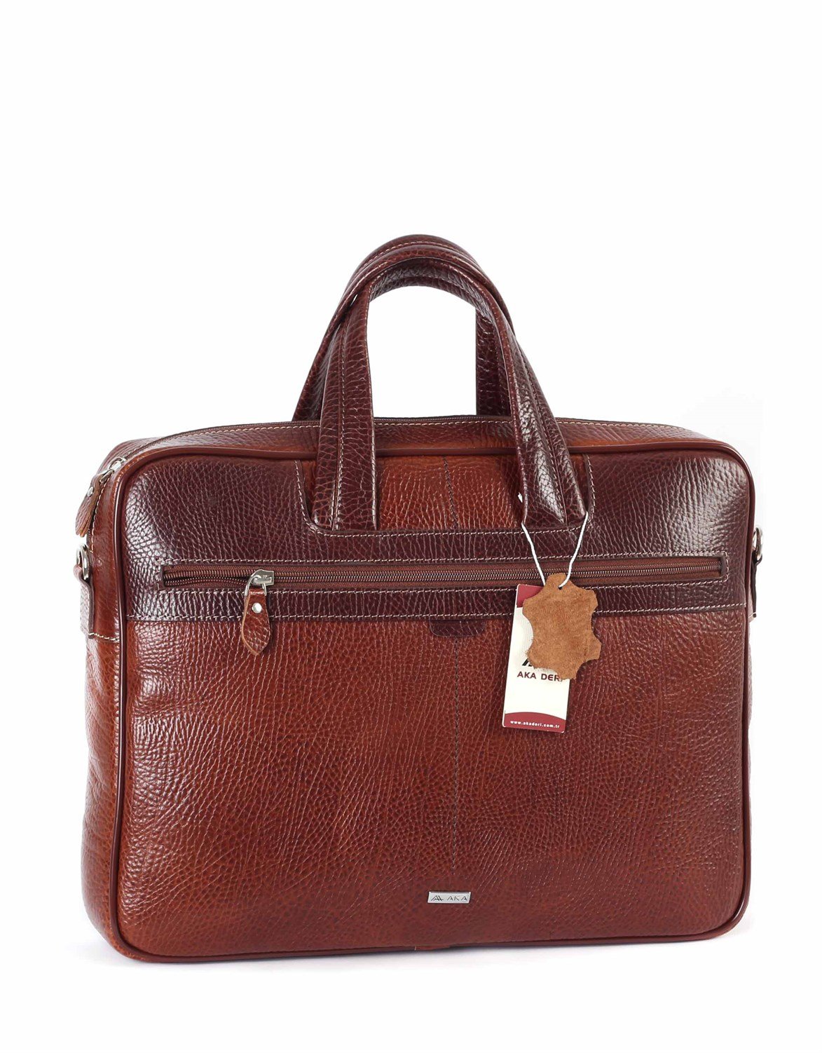 Parlak Taba - Deri Evrak Çantası 253