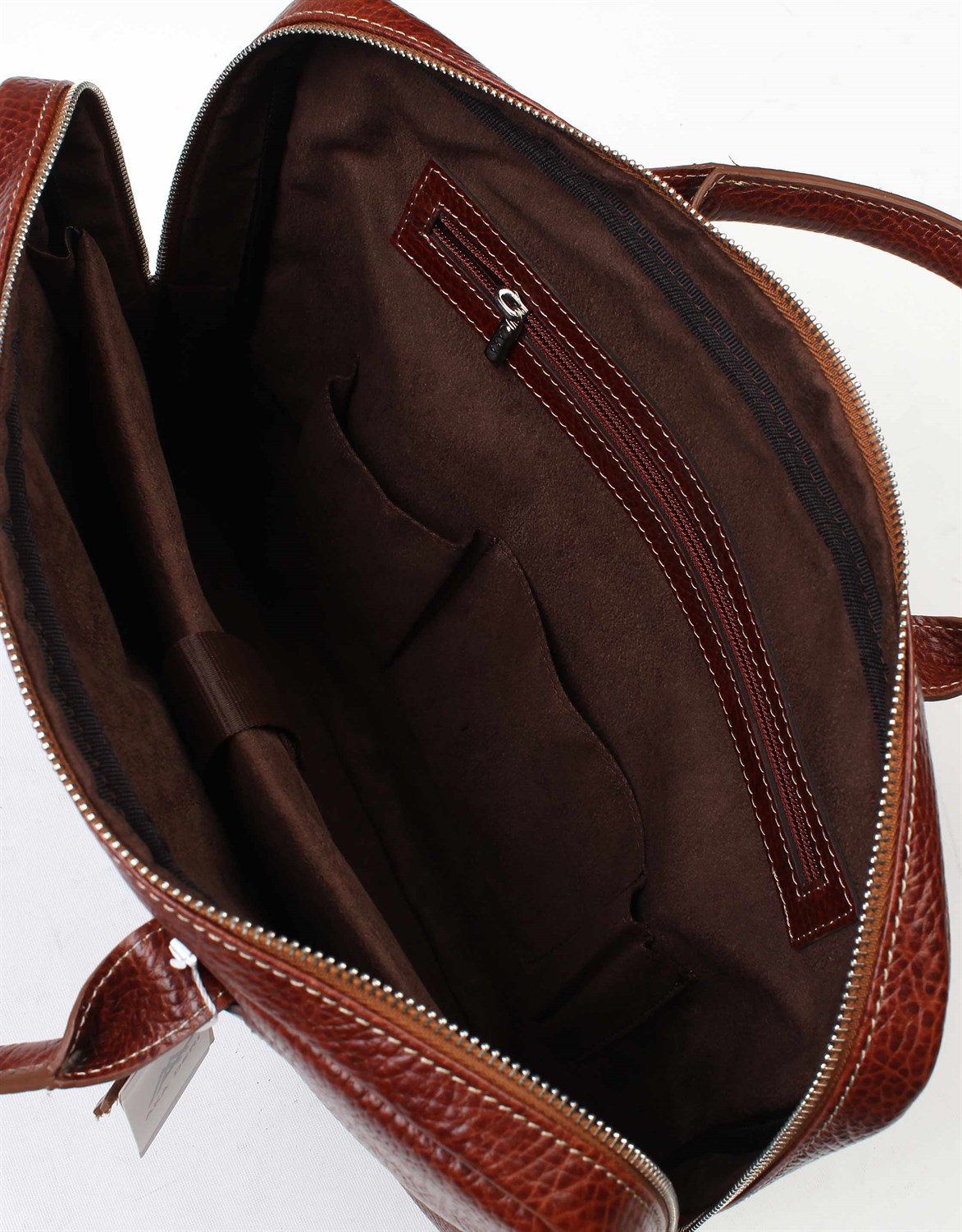 Parlak Taba - Deri Evrak Çantası 254