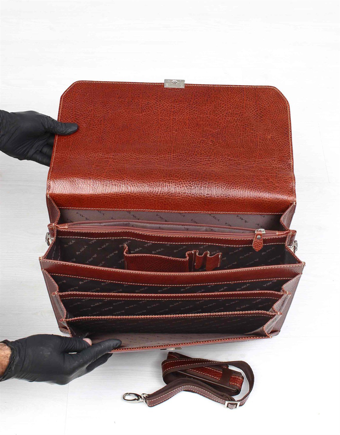 Genuine Leather Briefcase - 270 - 63