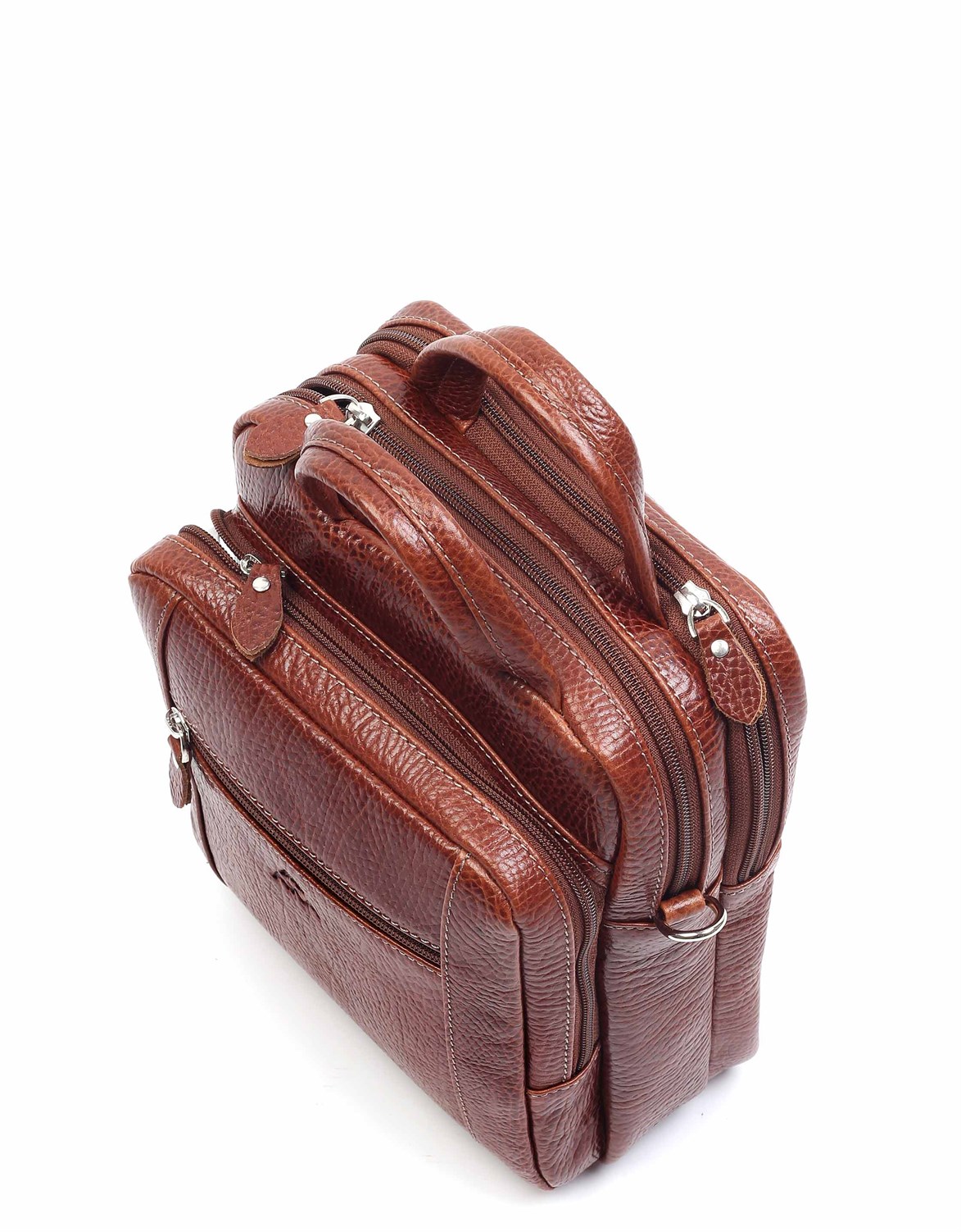 Parlak Taba - Deri Portföy Çantası 302