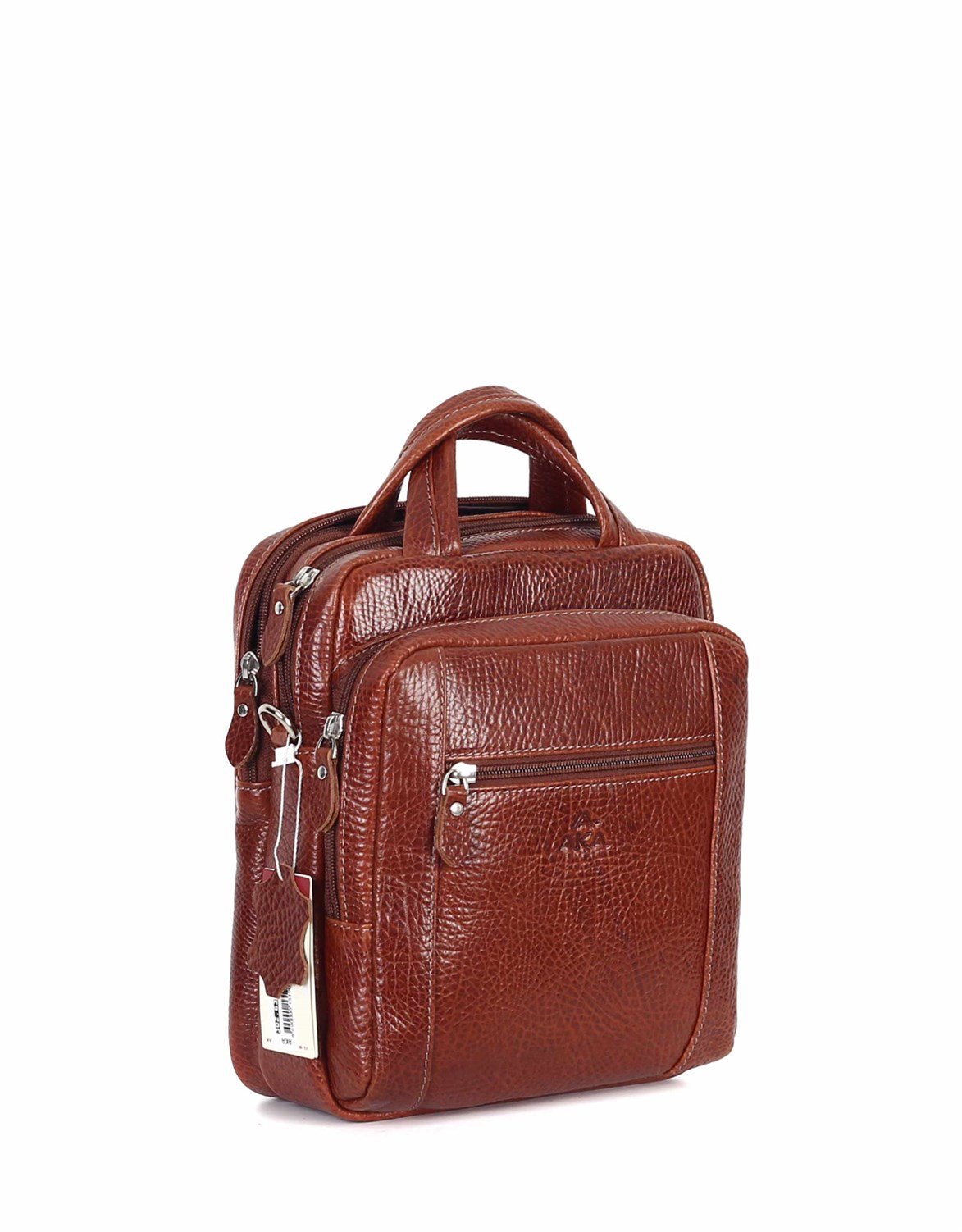 Parlak Taba - Deri Portföy Çantası 302