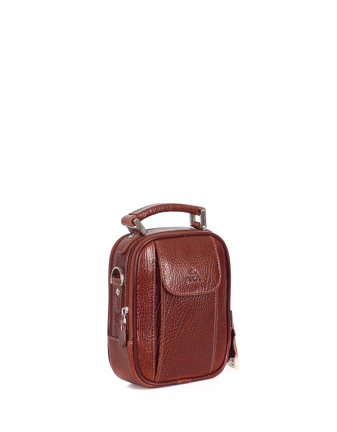 Parlak Taba - Deri Portföy Çantası 342