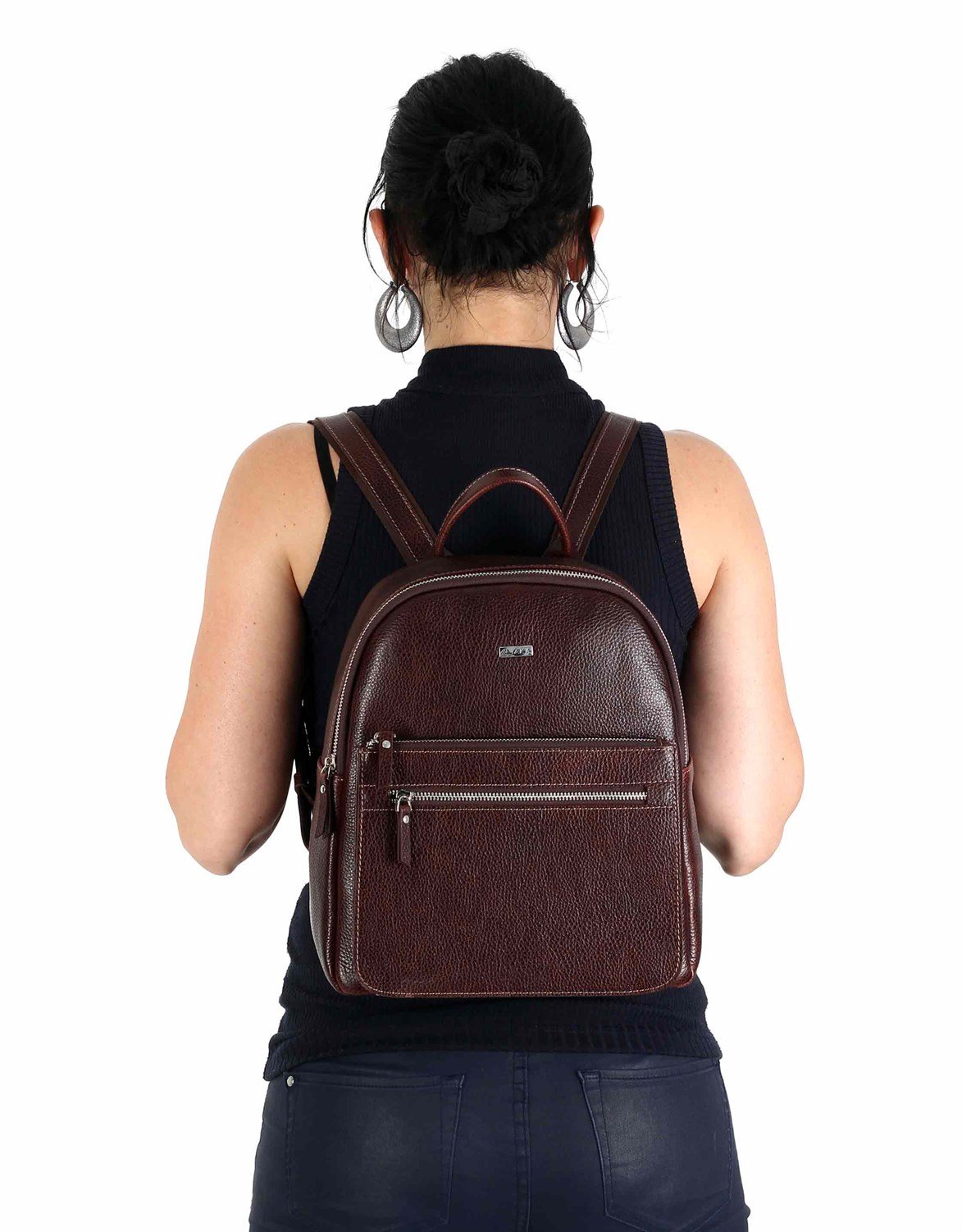 Genuine Leather Packback Bag - 903 - 61