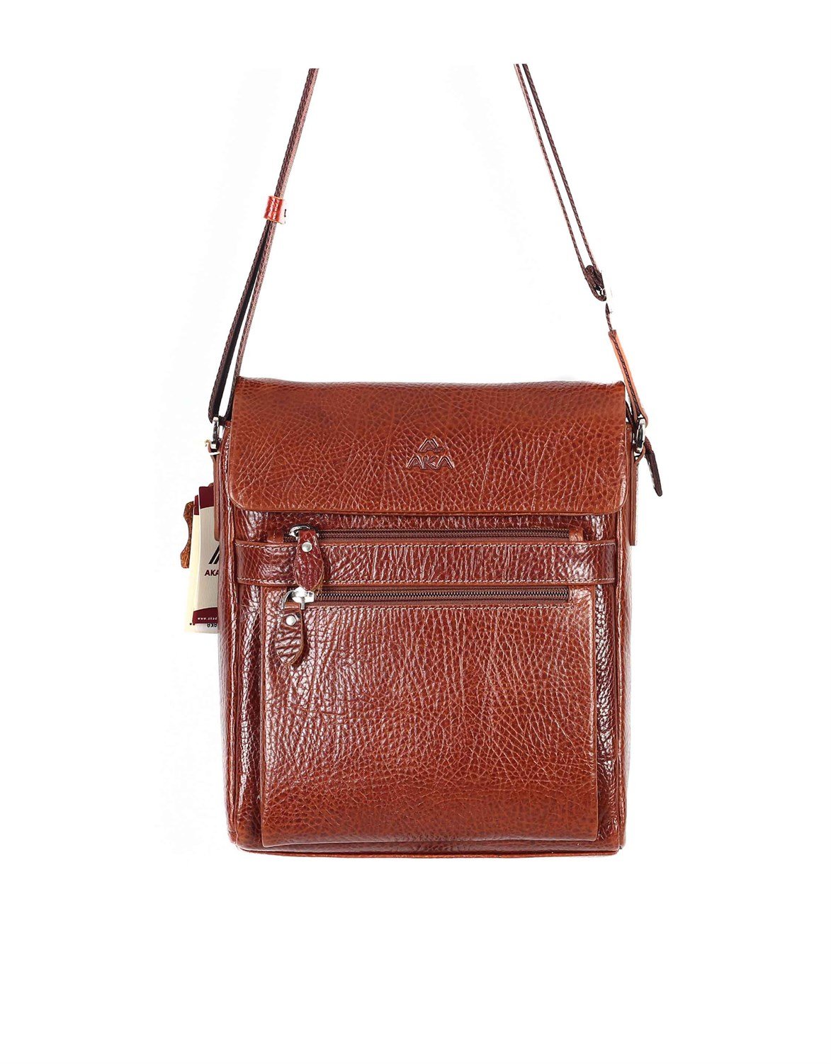 Genuine Leather Shoulder Bag - 323 - 63