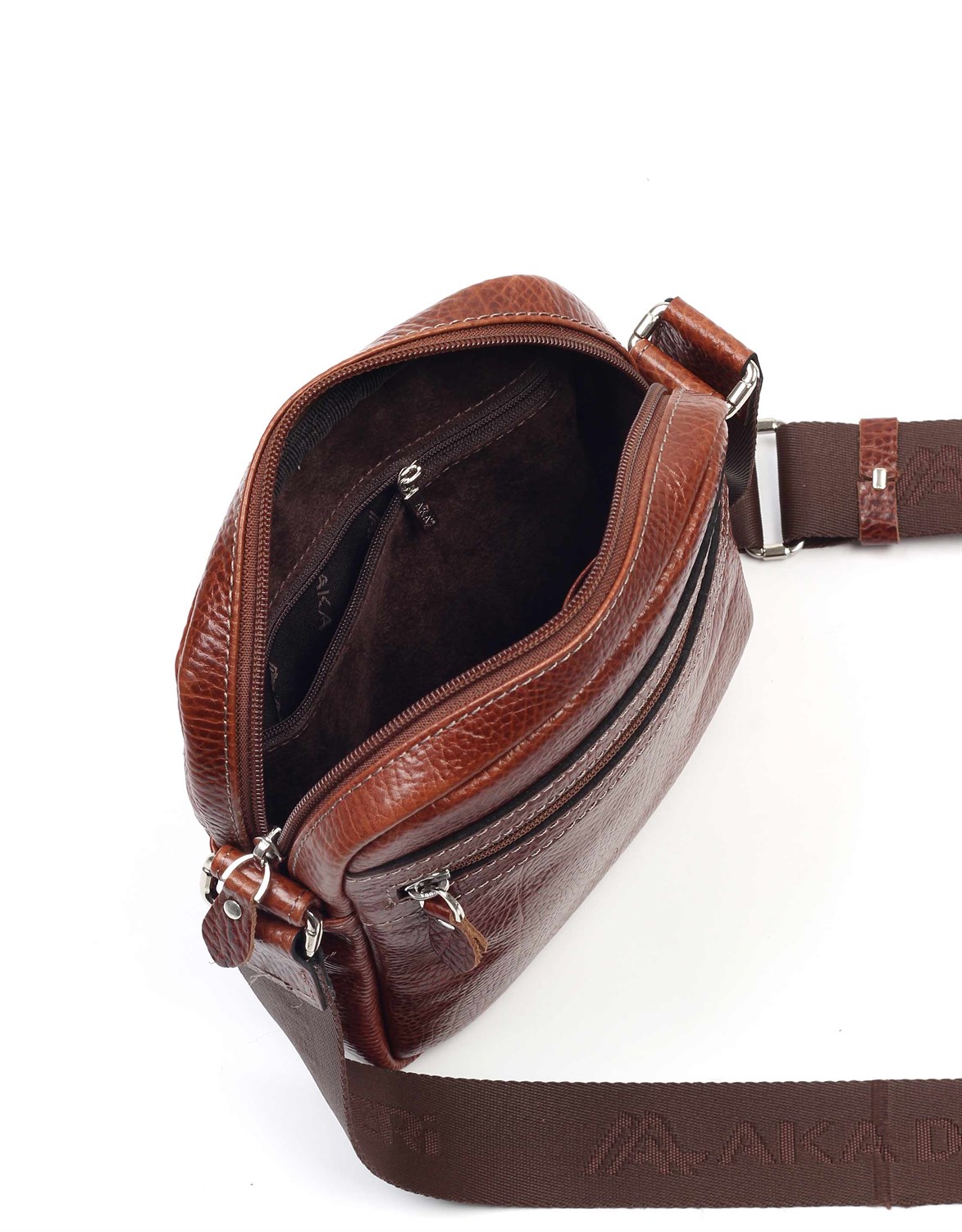 Genuine Leather Shoulder Bag - 379 - 63