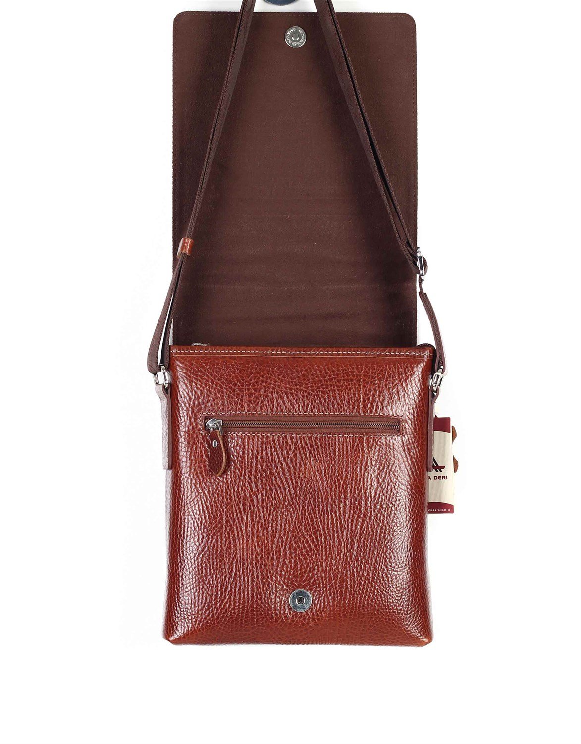 Genuine Leather Shoulder Bag - 324 - 63