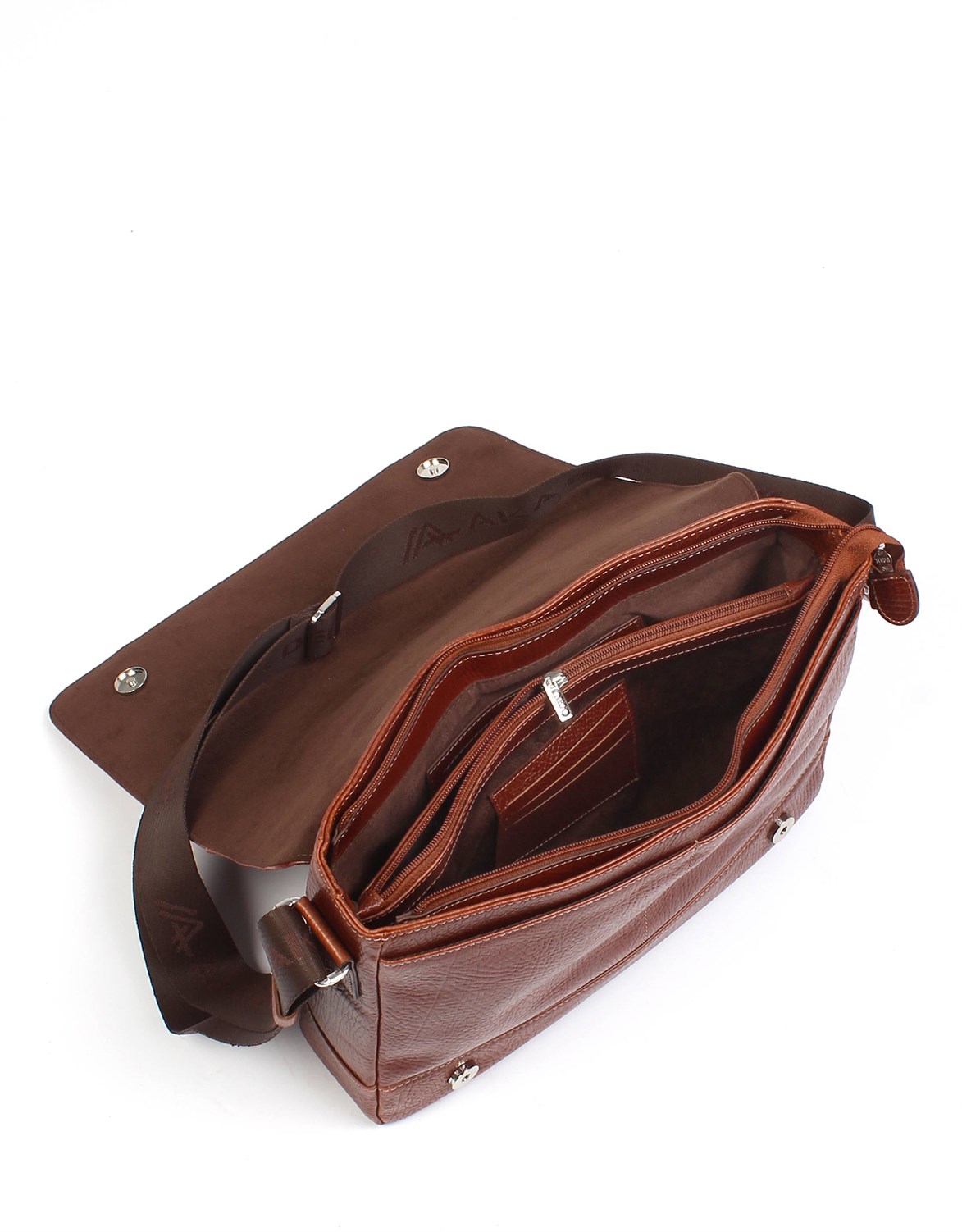 Genuine Leather Shoulder Bag - 385 - 63
