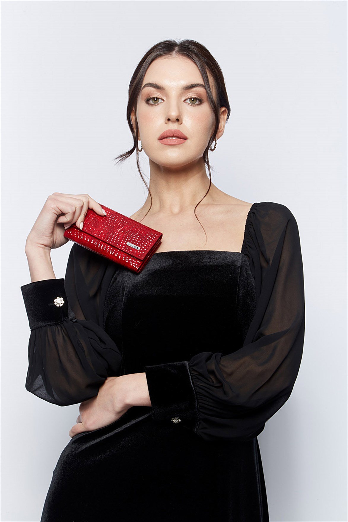 Genuine Leather Women's Wallet-423 - 66