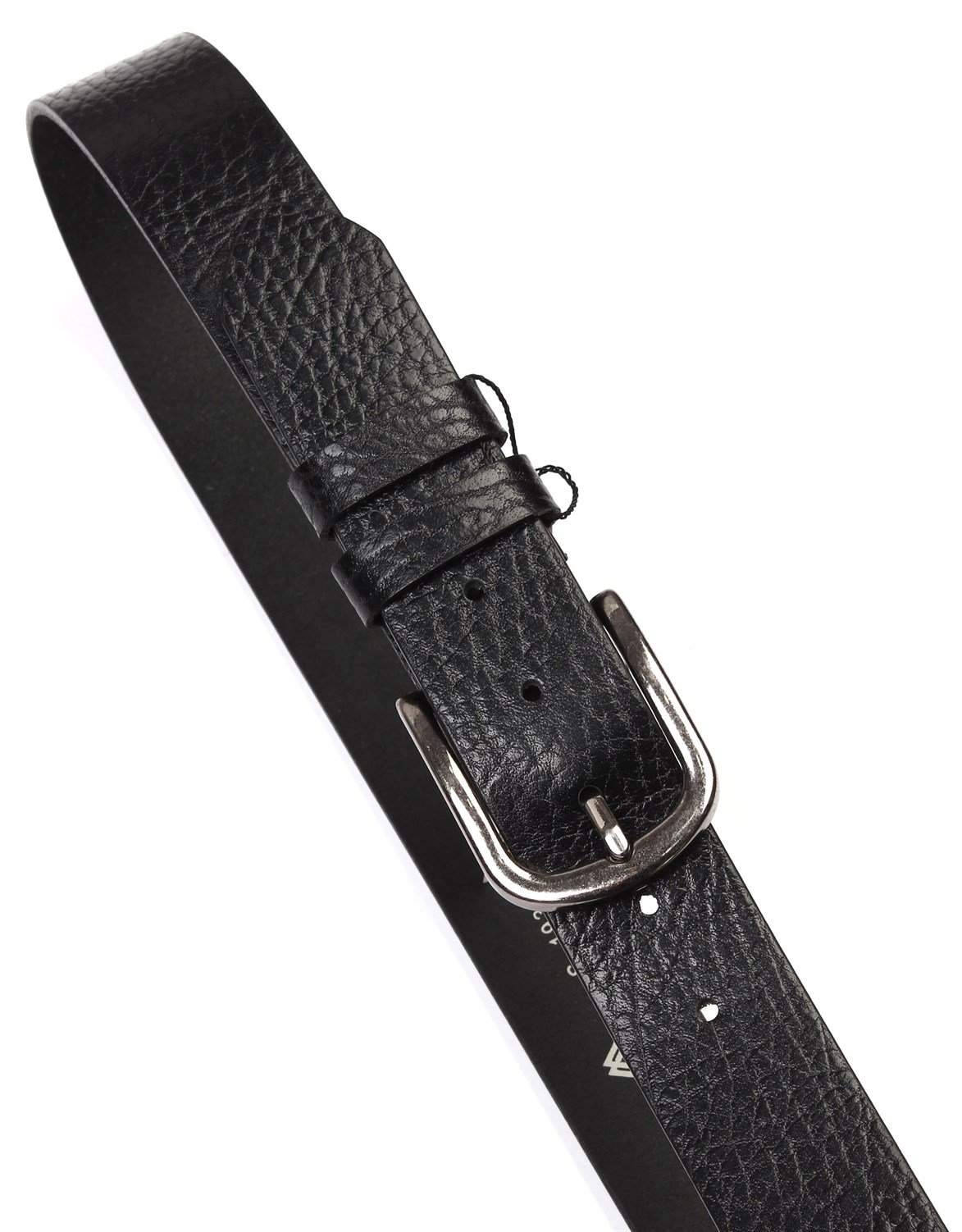 Siyah Hakiki Deri Spor Erkek Kemeri sk3008