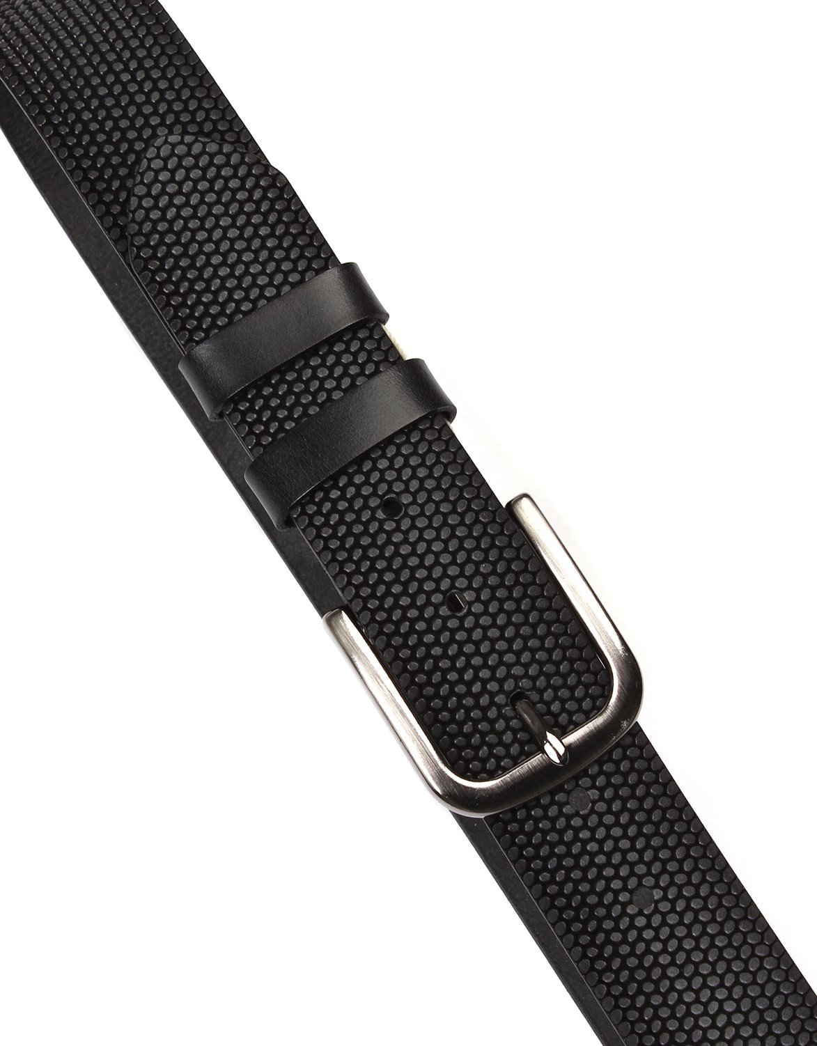 Siyah Hakiki Deri Spor Erkek Kemeri sk3004