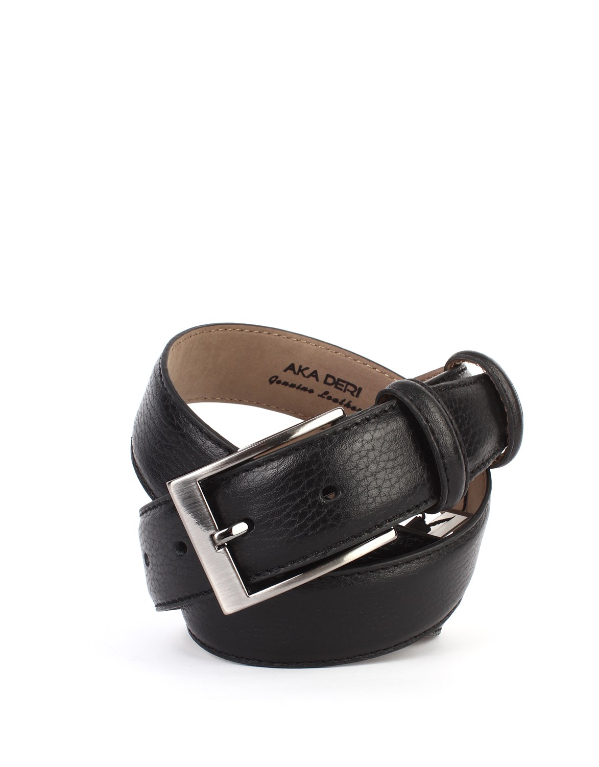 Siyah Klasik Deri Kemer kk1001