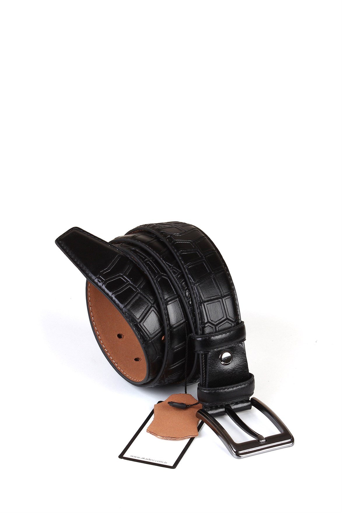 Siyah Klasik Deri Kemer kk2023